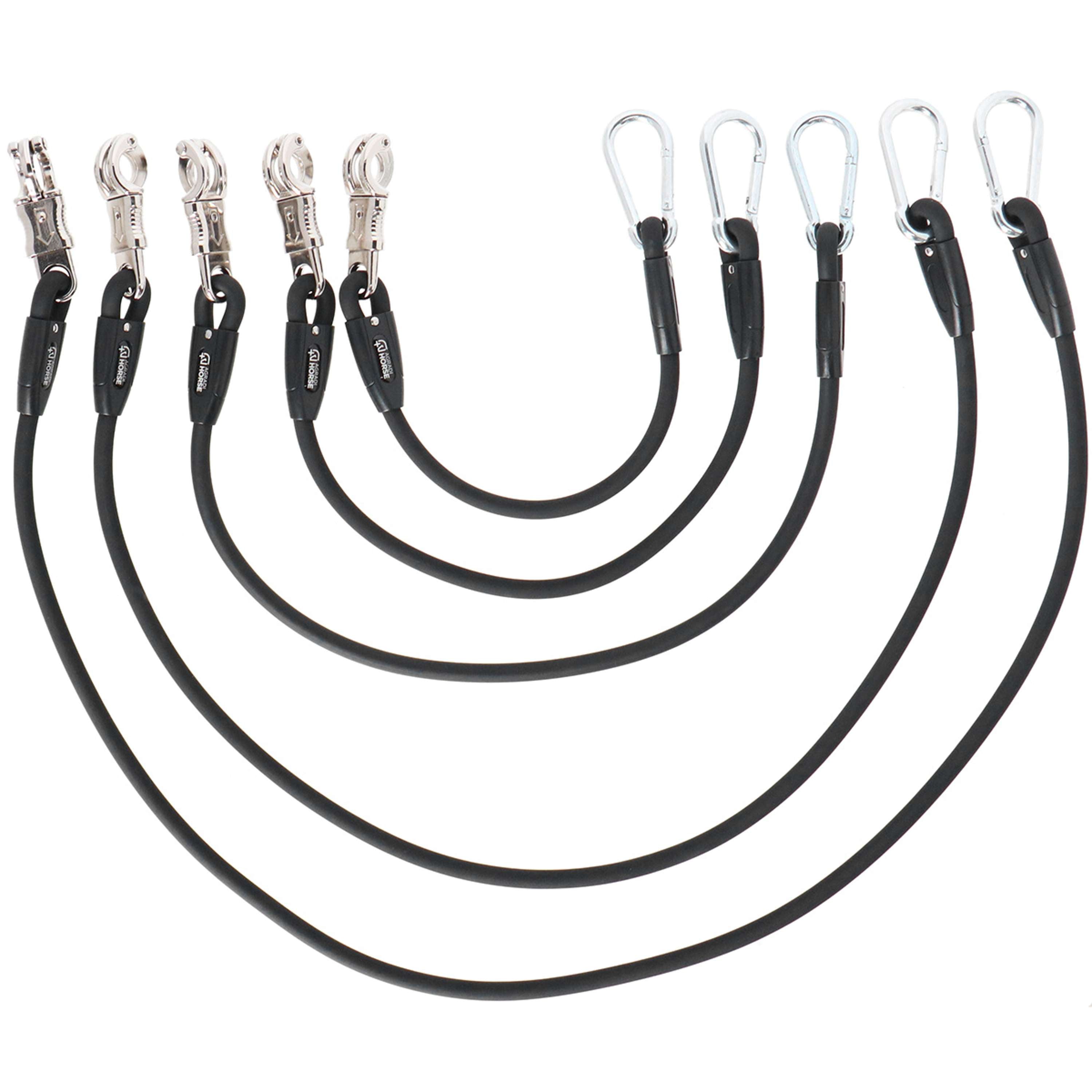 Agradi Horse Ribbon Tie Silicone Black