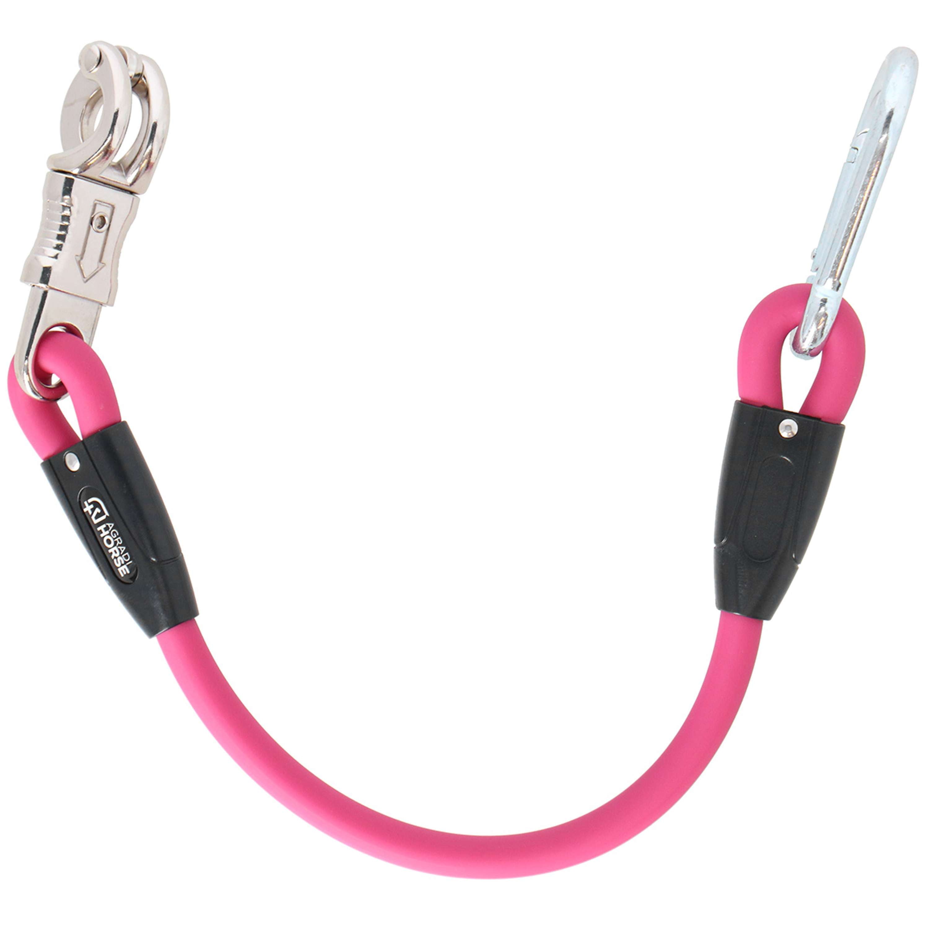 Agradi Horse Ribbon Tie Silicone Hot Pink