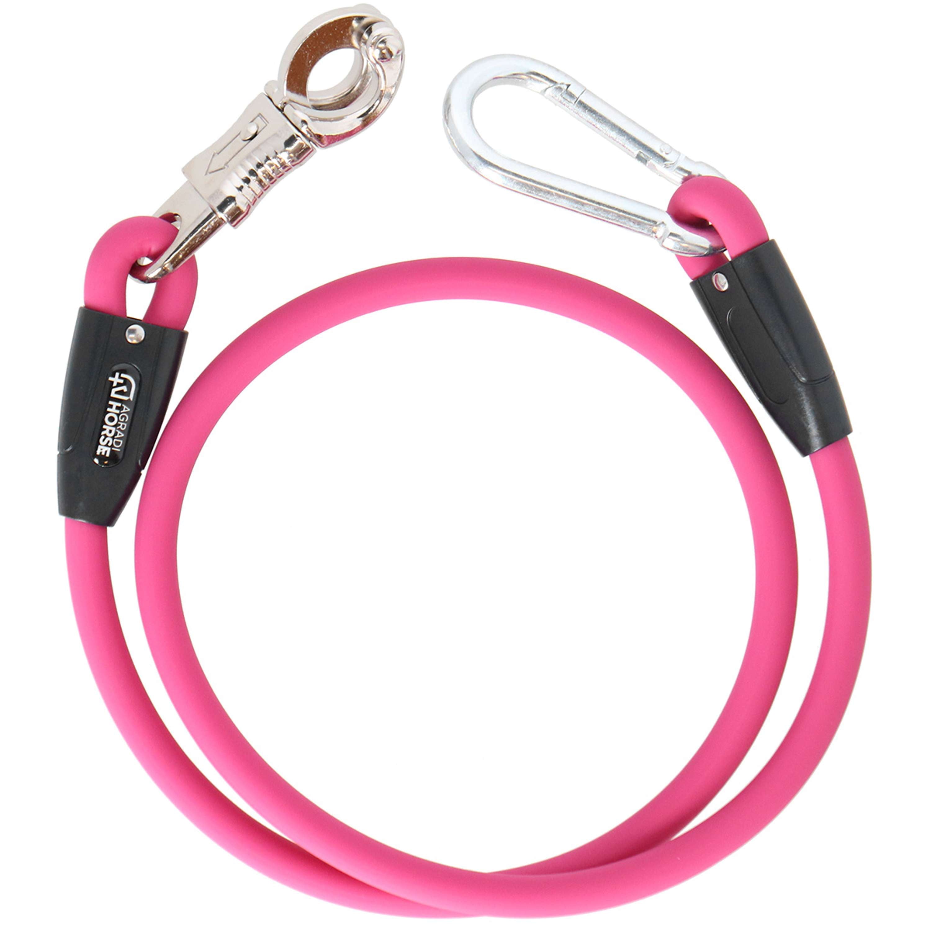 Agradi Horse Ribbon Tie Silicone Hot Pink