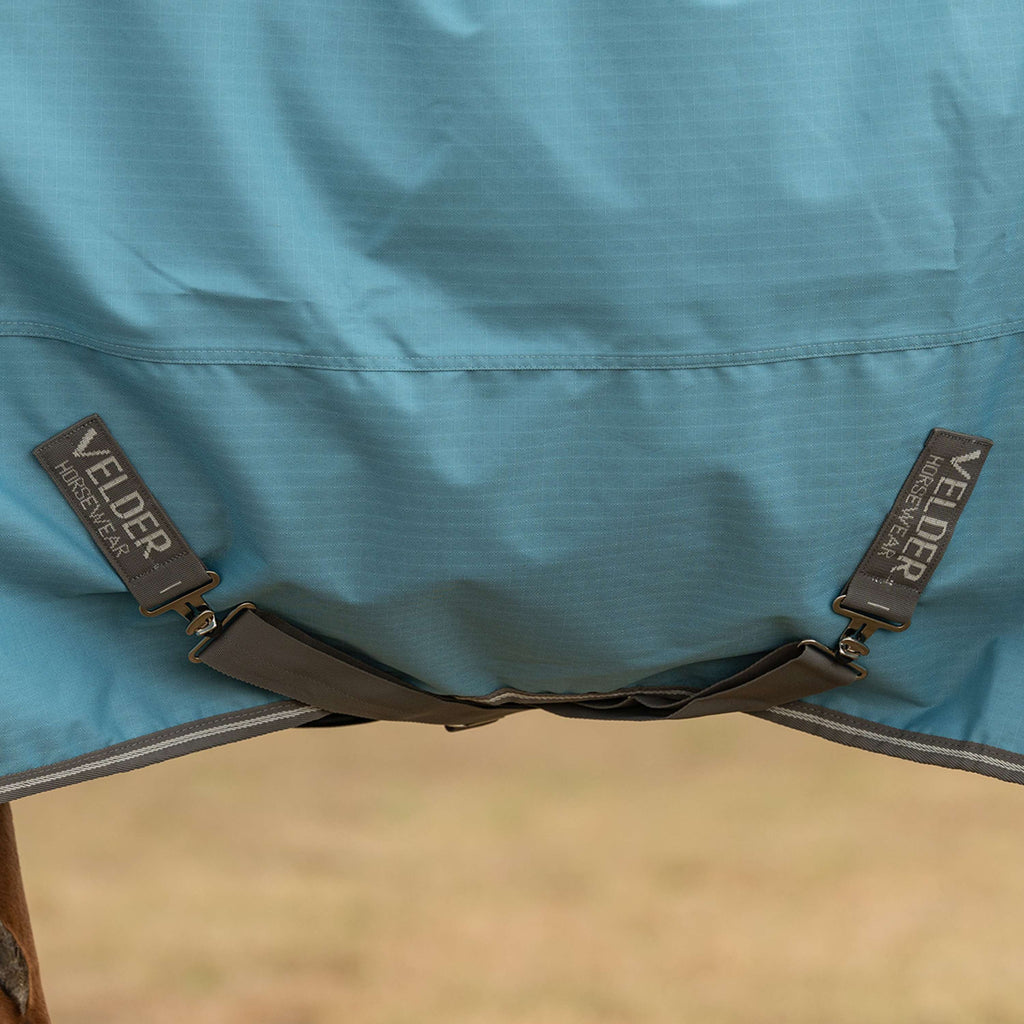 Velder Horsewear Essentials Ripstop Turnout Rug 600D 0g Aqua Blue