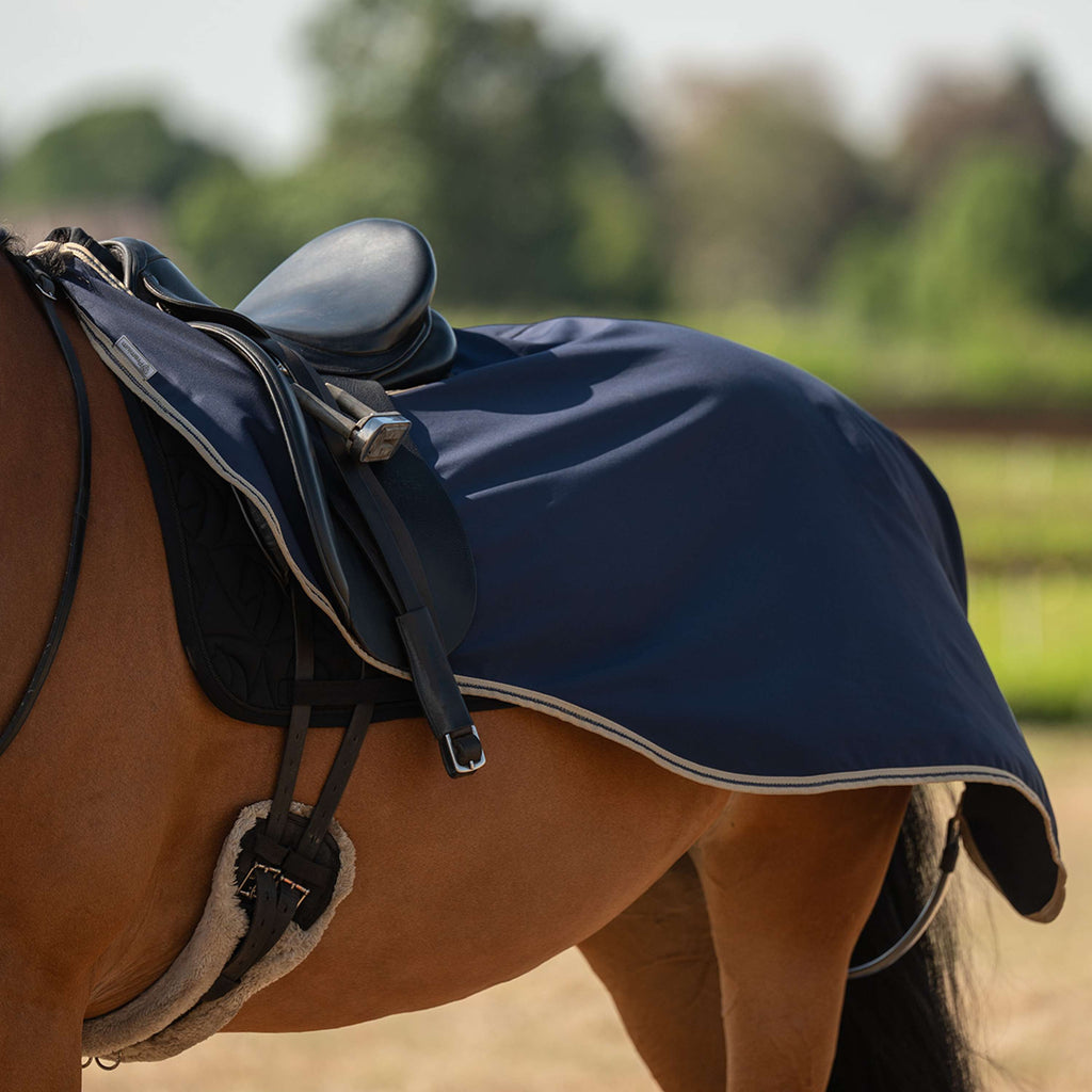 Velder Horsewear Essentials Exercise Rug Navy/Dune