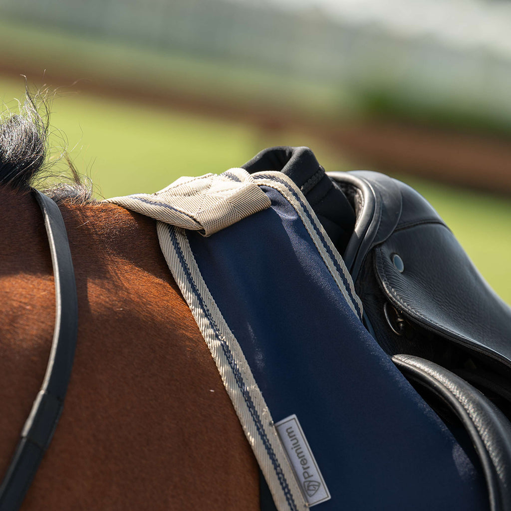Velder Horsewear Essentials Exercise Rug Navy/Dune