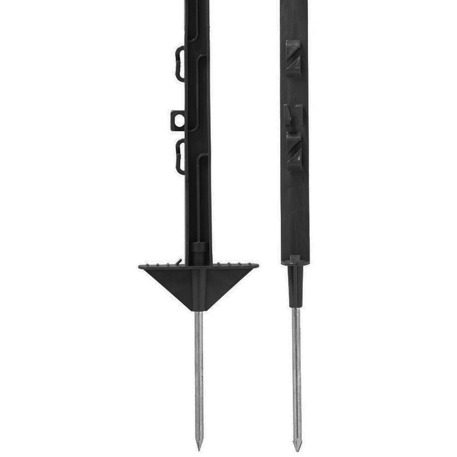 Agradi Power Classic Plastic Post Double 150cm 20 Pieces Black