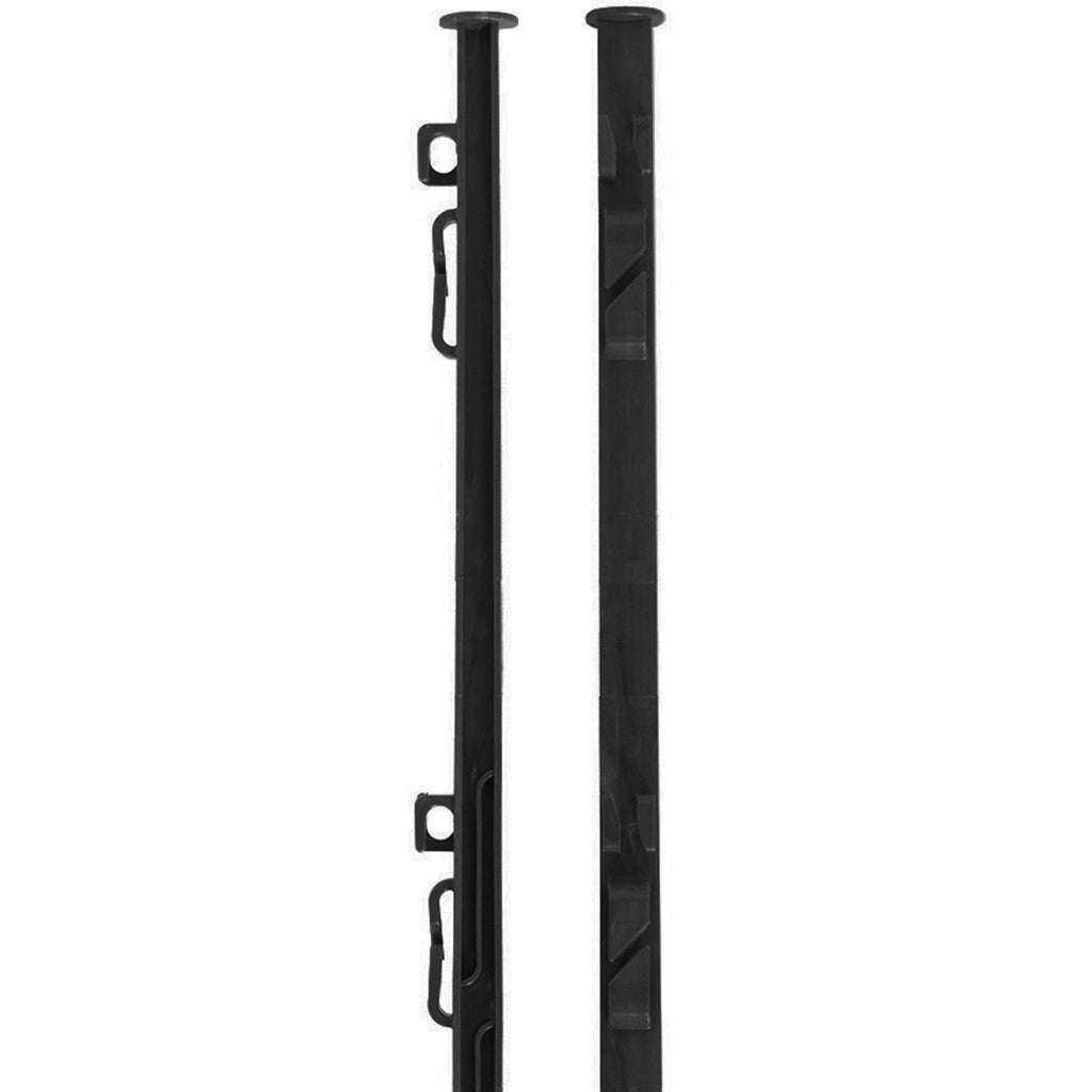 Agradi Power Classic Plastic Post Double 150cm 20 Pieces Black