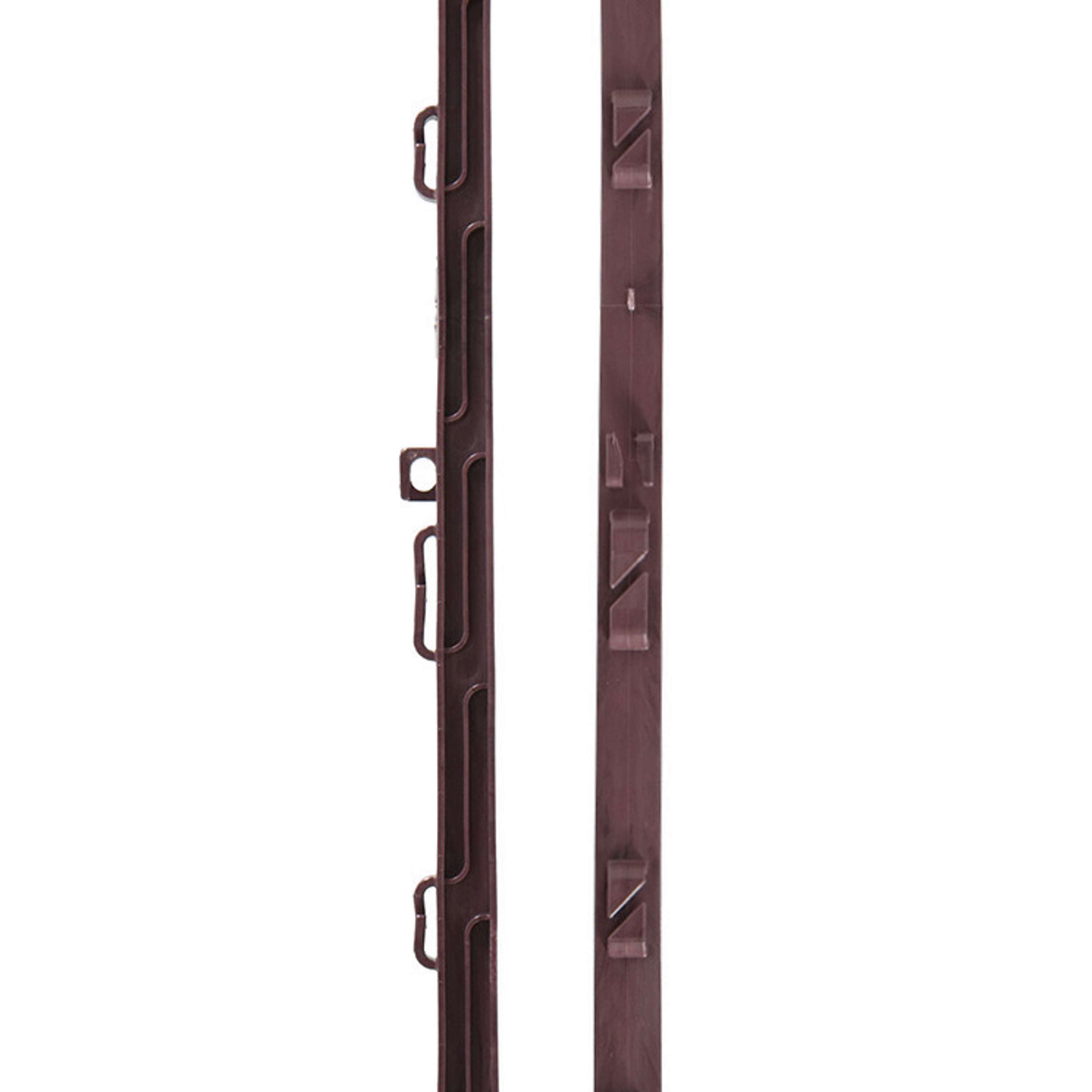 Agradi Power Classic Plastic Post Double 150cm 20 Pieces Brown