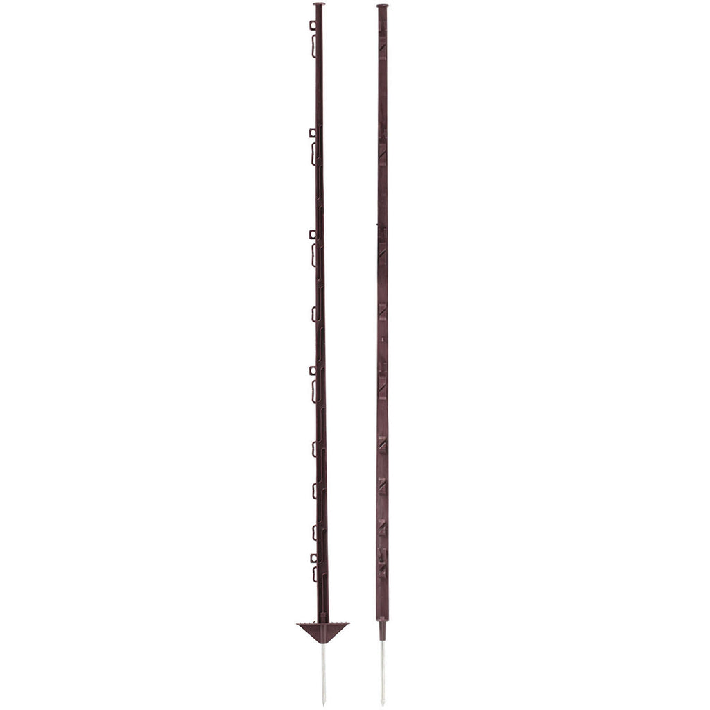 Agradi Power Classic Plastic Post Double 150cm 20 Pieces Brown