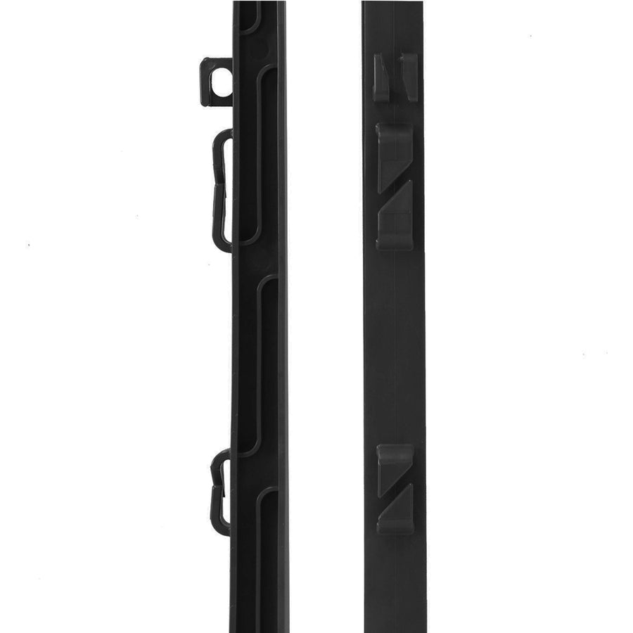 Agradi Power Classic Plastic Post Double 125cm 20 Pieces Black