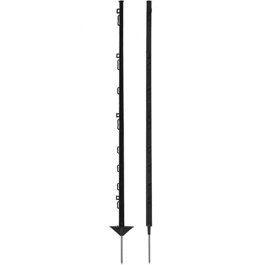 Agradi Power Classic Plastic Post Double 125cm 20 Pieces Black