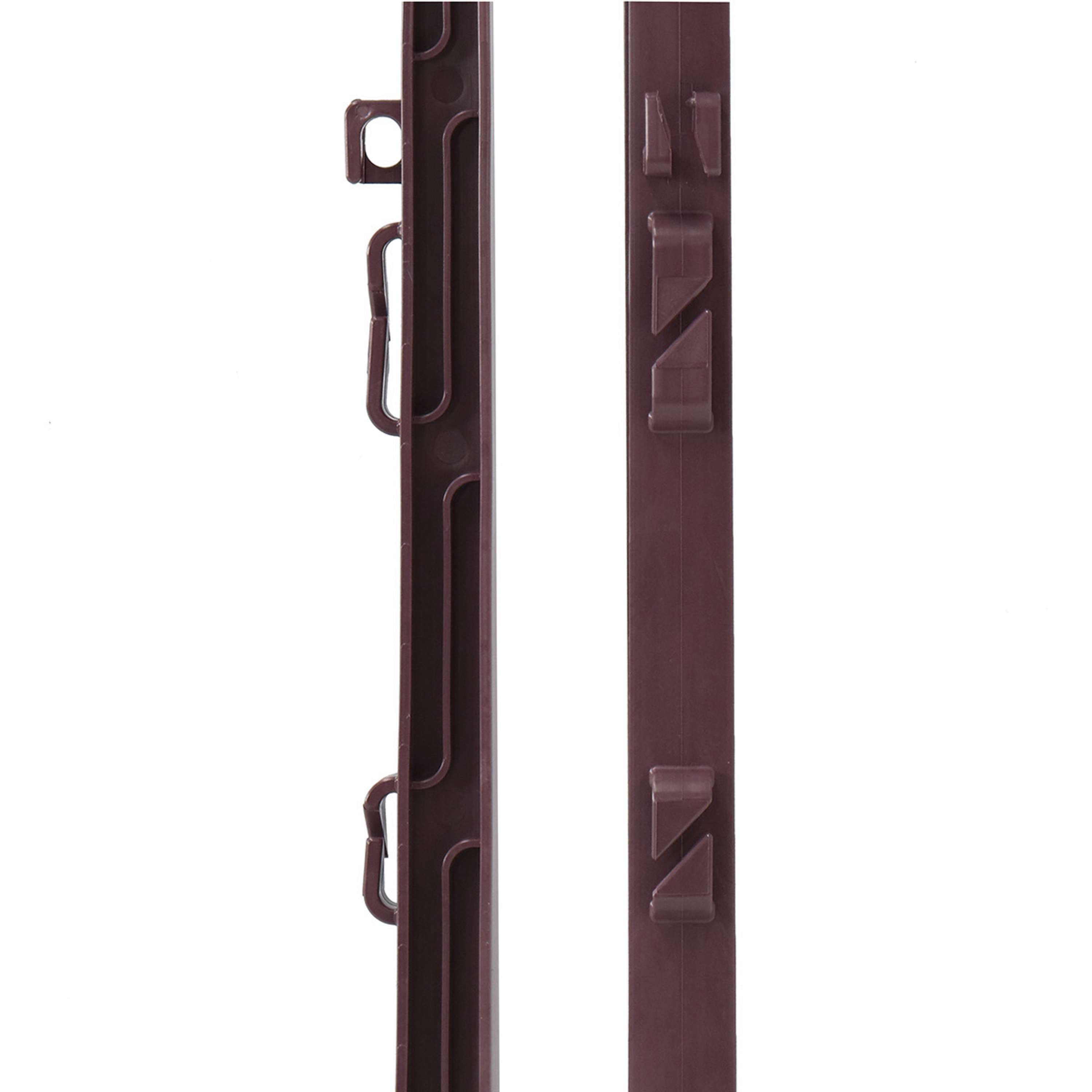 Agradi Power Classic Plastic Post Double 125cm 20 Pieces Brown
