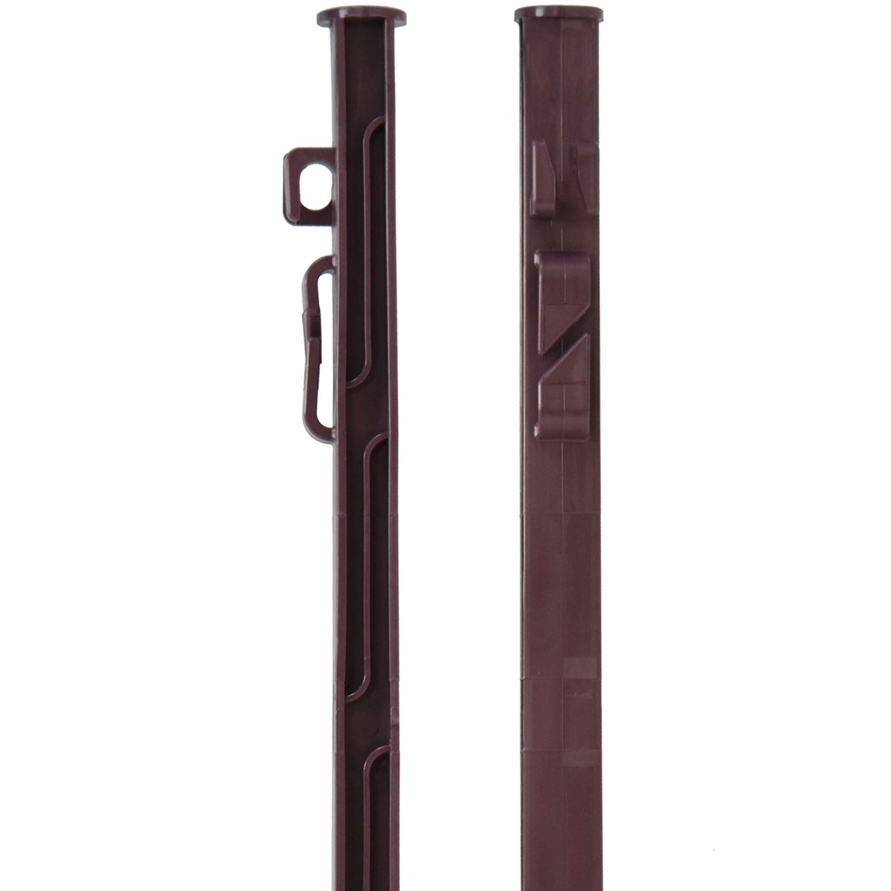 Agradi Power Classic Plastic Post Double 125cm 20 Pieces Brown