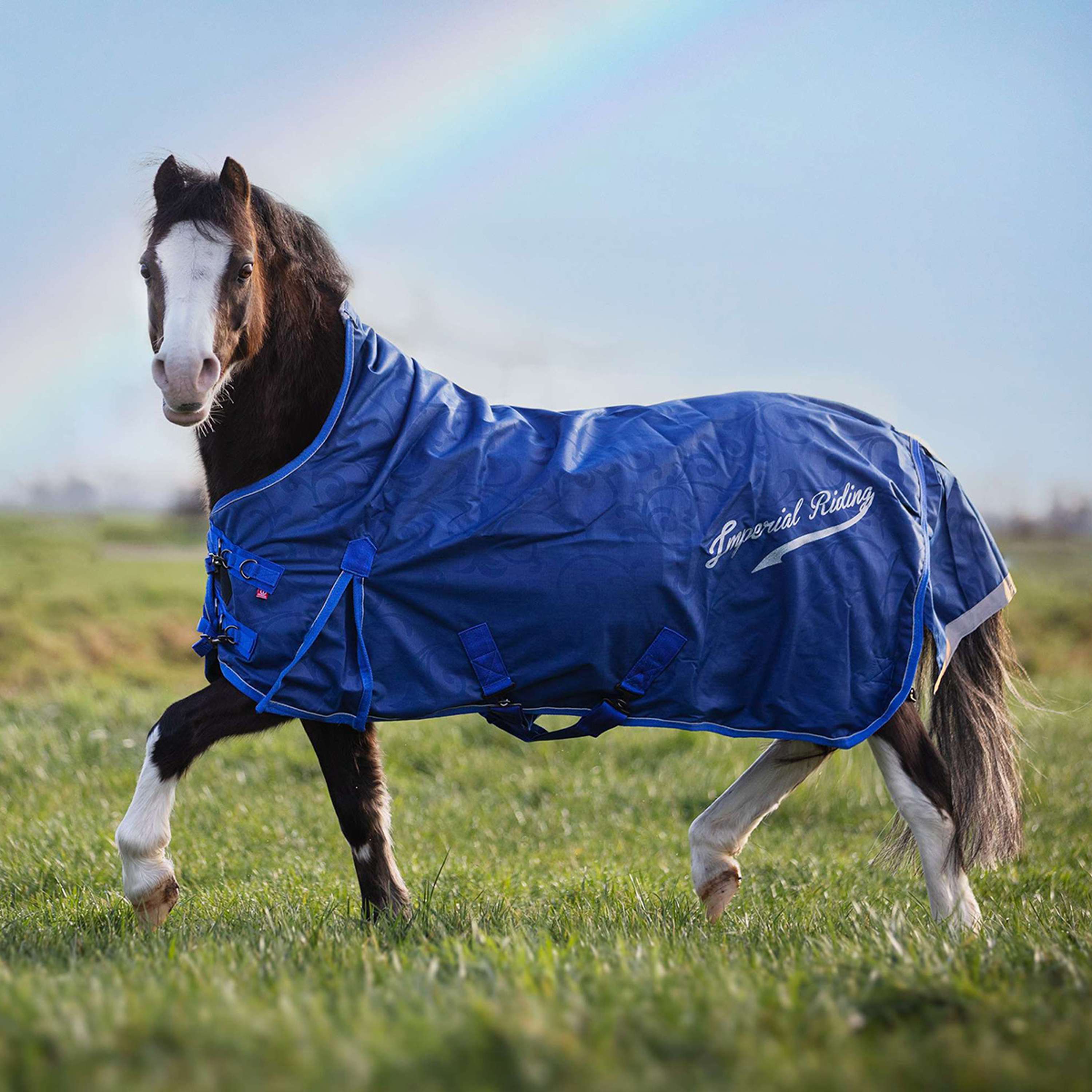 Imperial Riding Rain Rug IRHSuper-Dry 0g Navy