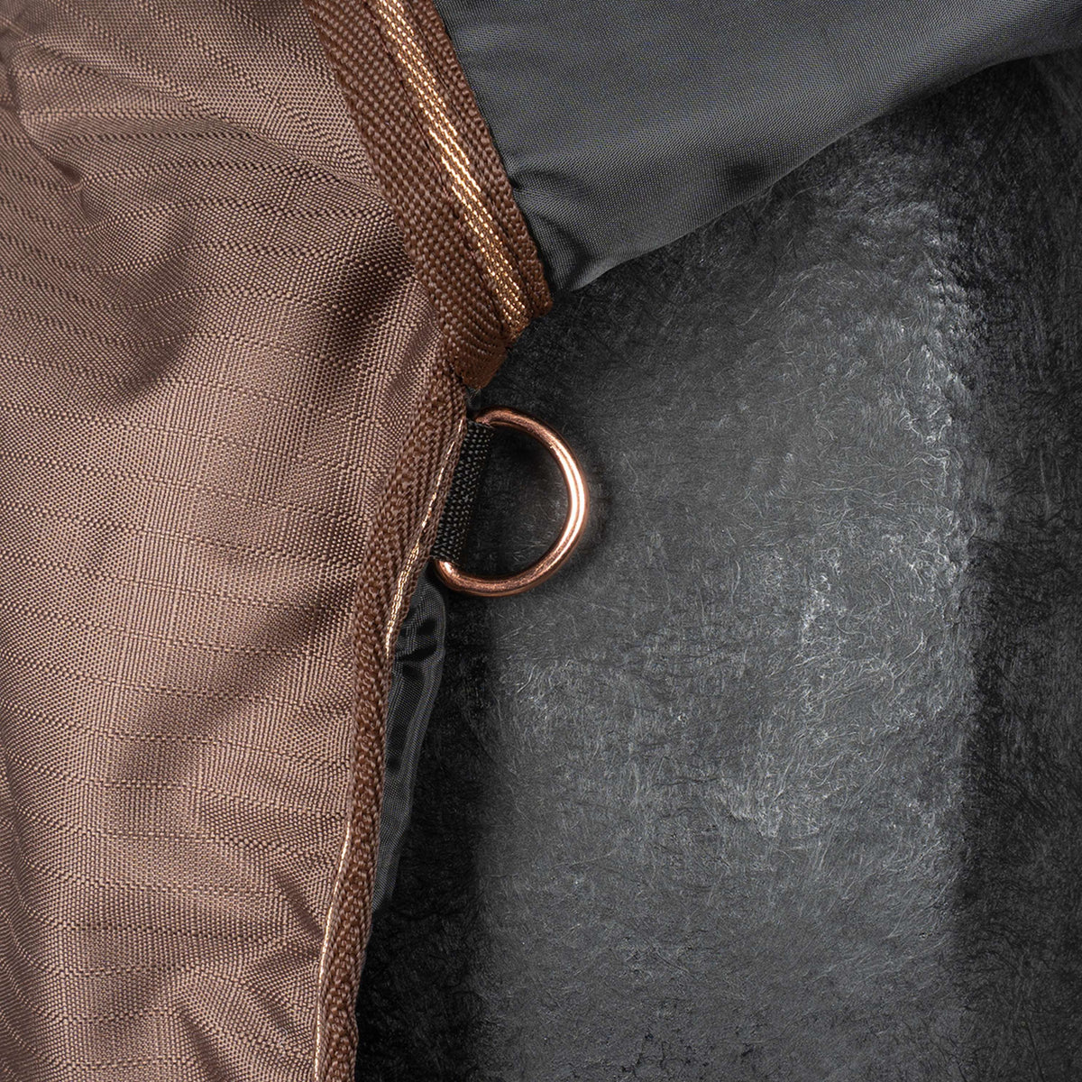 HORKA Outdoor Rug Dime 600D 200g Dark Chocolate