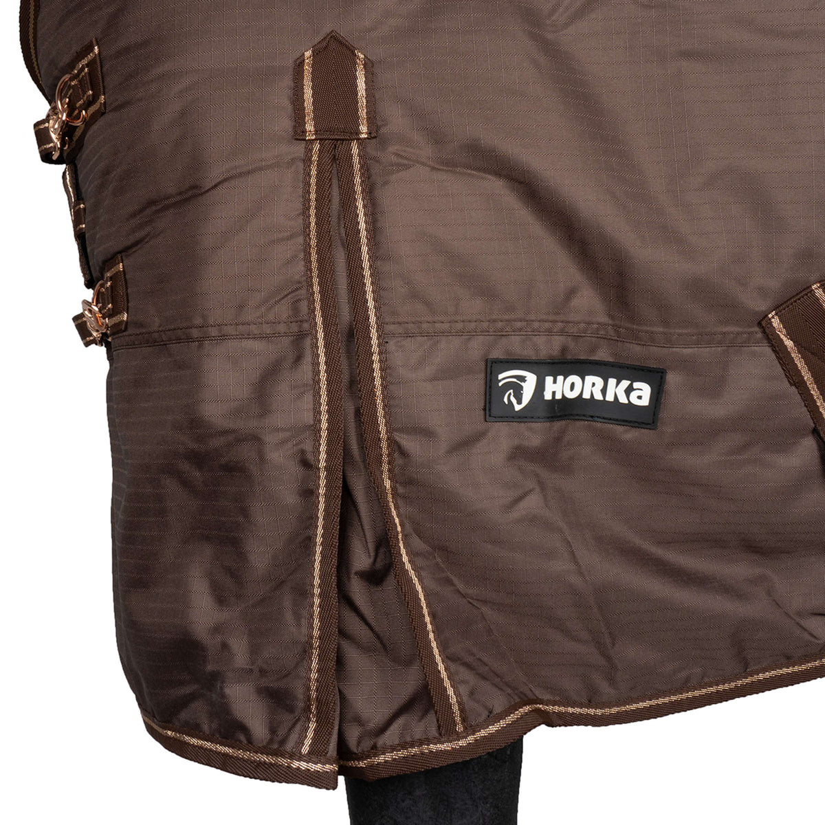 HORKA Outdoor Rug Dime 600D 200g Dark Chocolate