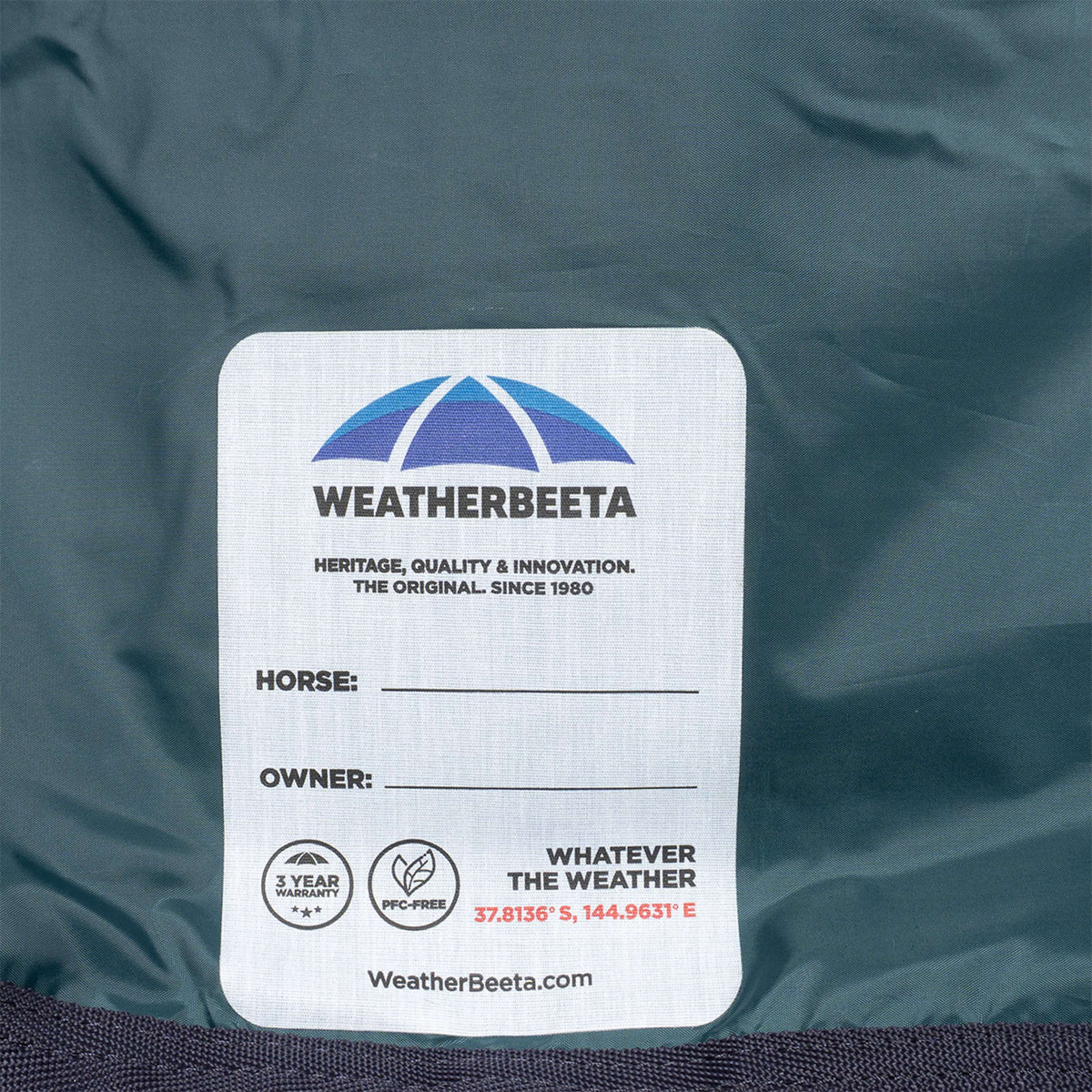 WeatherBeeta ComFiTec Plus Dynamic Turnout Detach-A-Neck 100g Forest Green/Navy