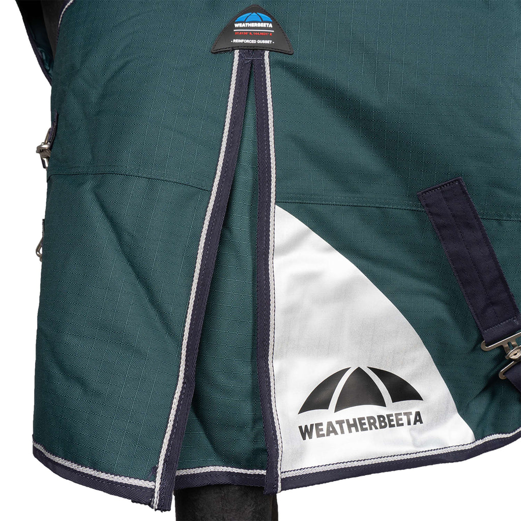 WeatherBeeta ComFiTec Plus Dynamic Turnout Detach-A-Neck 0g Forest Green/Navy