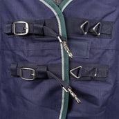 WeatherBeeta ComFiTec Plus Dynamic Turnout Detach-A-Neck 100g Navy/Forest Green