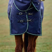 WeatherBeeta ComFiTec Plus Dynamic Turnout Detach-A-Neck 100g Navy/Forest Green