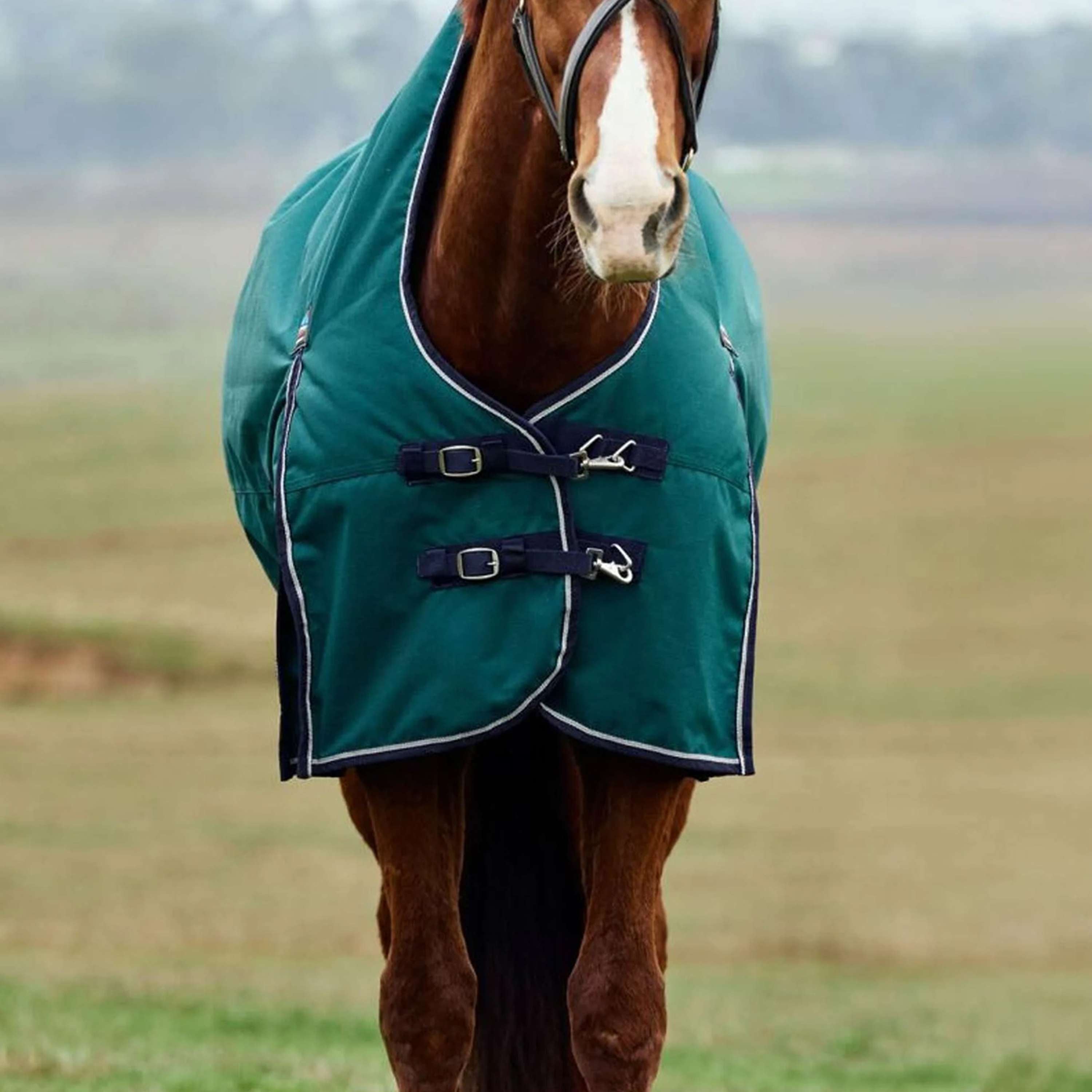 WeatherBeeta ComFiTec Plus Dynamic Turnout High Neck 220g Forest Green/Navy