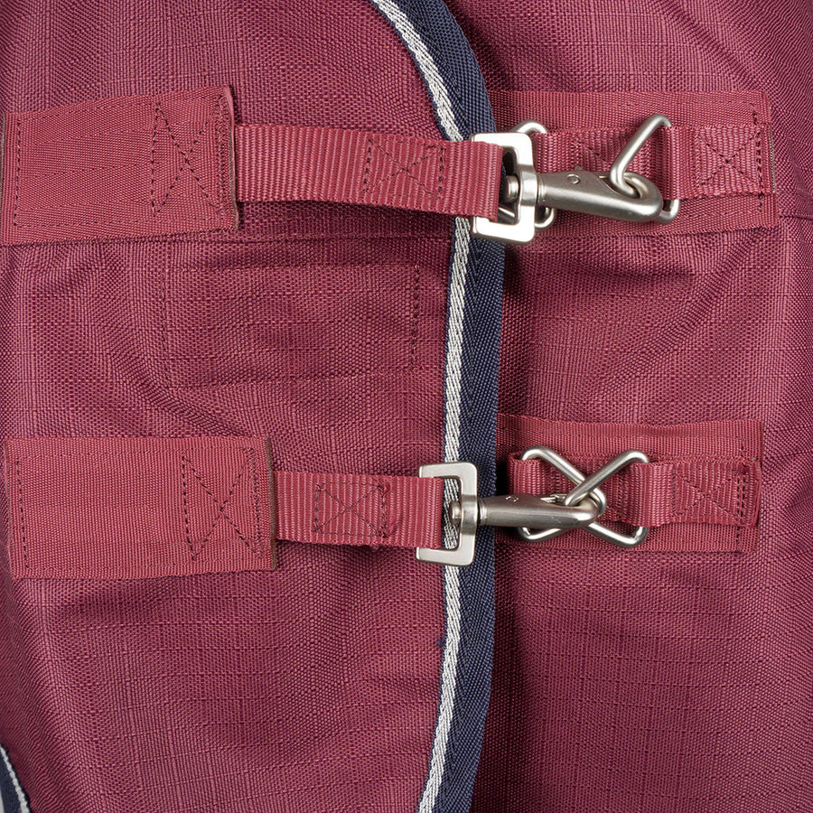 WeatherBeeta ComFiTec Essential Turnout Combo 50g Burgundy/Navy