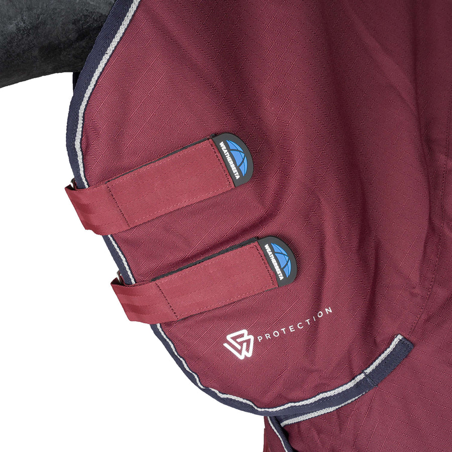 WeatherBeeta ComFiTec Essential Turnout Combo 50g Burgundy/Navy