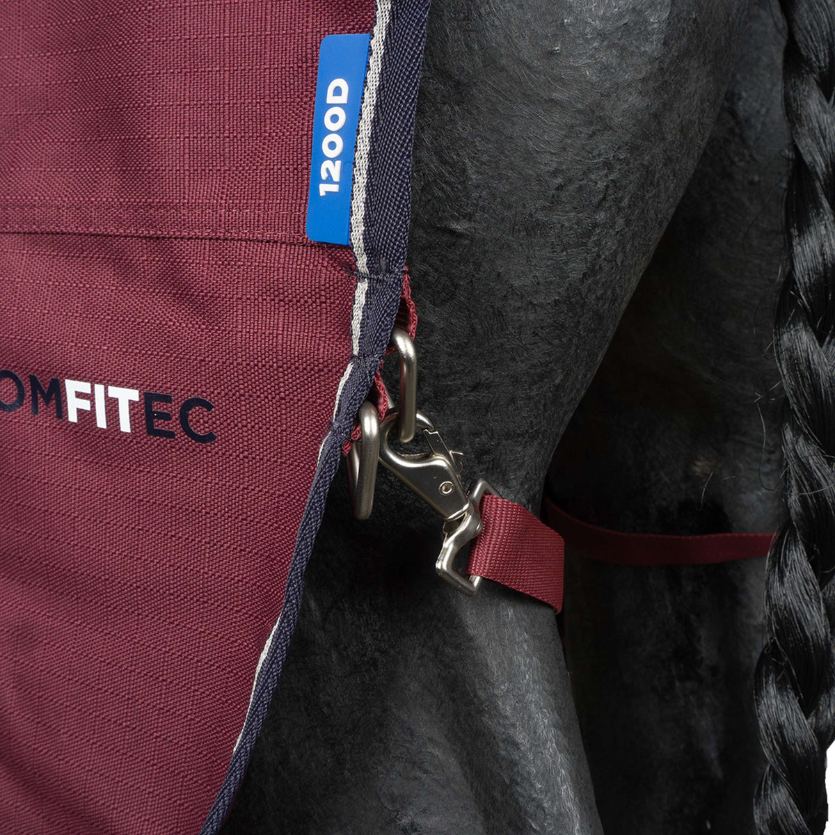 WeatherBeeta ComFiTec Essential Turnout Combo 220g Burgundy/Navy