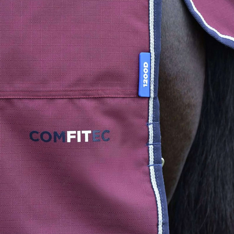 WeatherBeeta ComFiTec Essential Turnout Combo 50g Burgundy/Navy