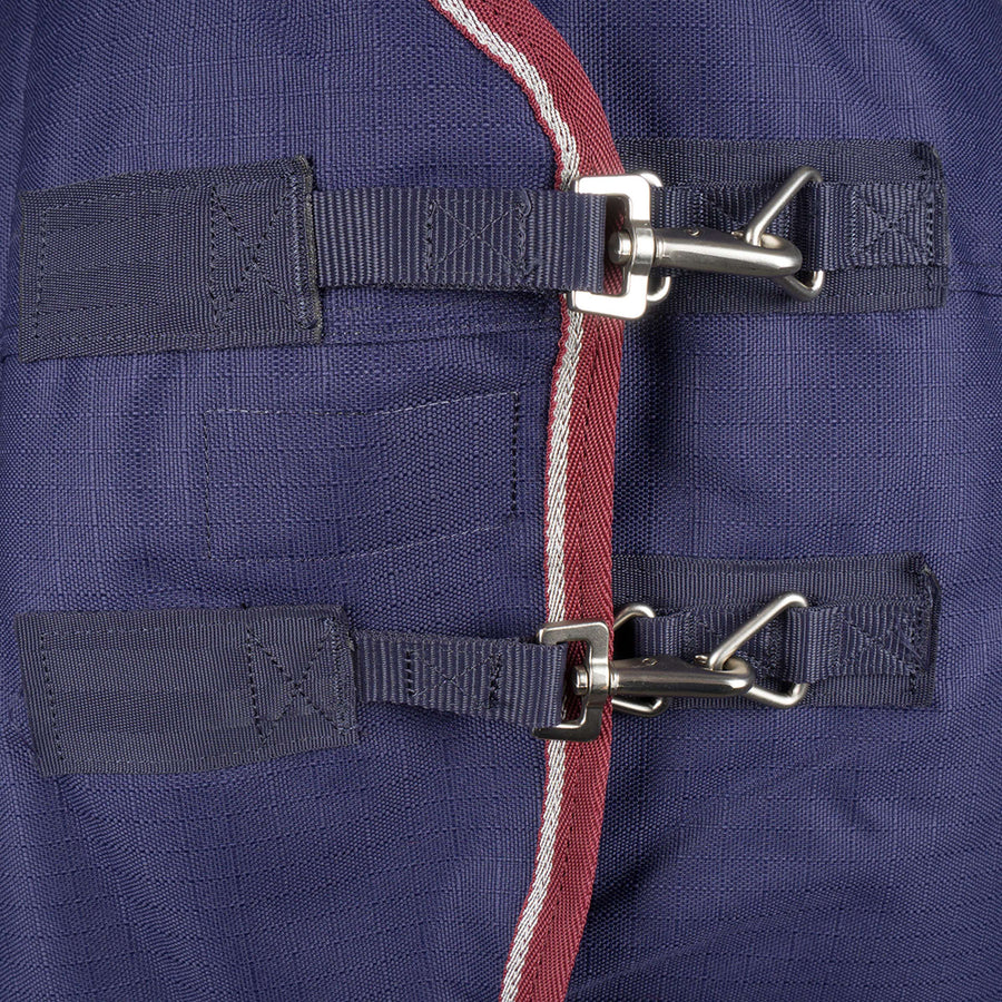 WeatherBeeta ComFiTec Essential Turnout Combo 220g Navy/Burgundy