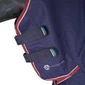 WeatherBeeta ComFiTec Essential Turnout Combo 220g Navy/Burgundy