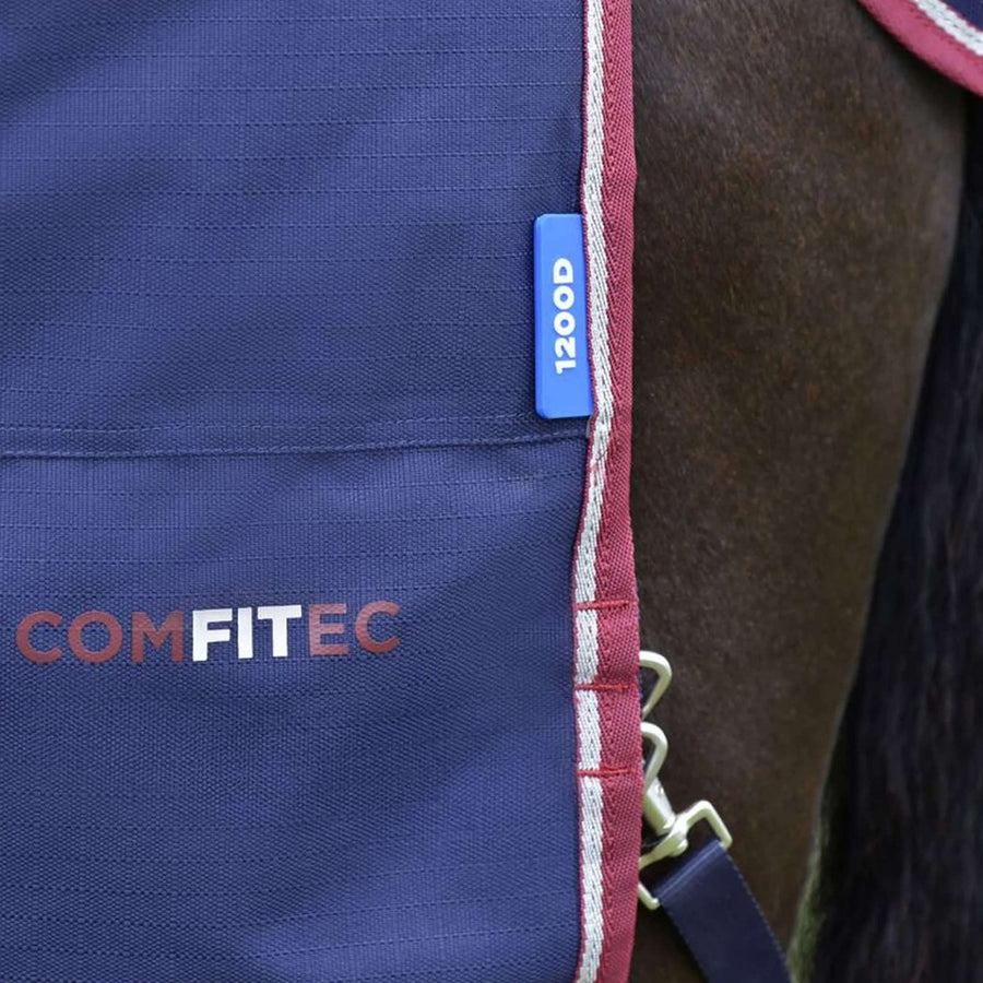 WeatherBeeta ComFiTec Essential Turnout Combo 220g Navy/Burgundy