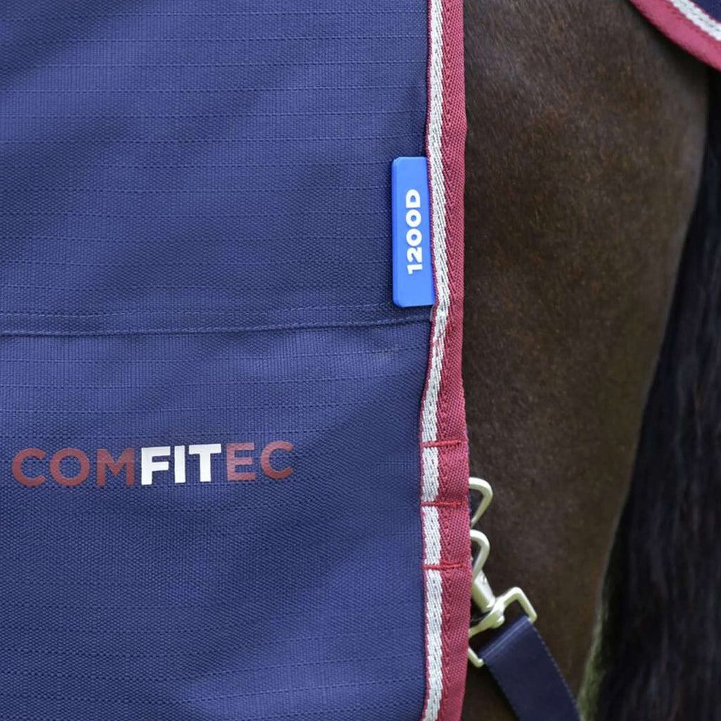 WeatherBeeta ComFiTec Essential Turnout Combo 220g Navy/Burgundy