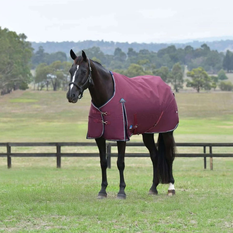 WeatherBeeta ComFiTec Essential Turnout 50g Burgundy/Navy