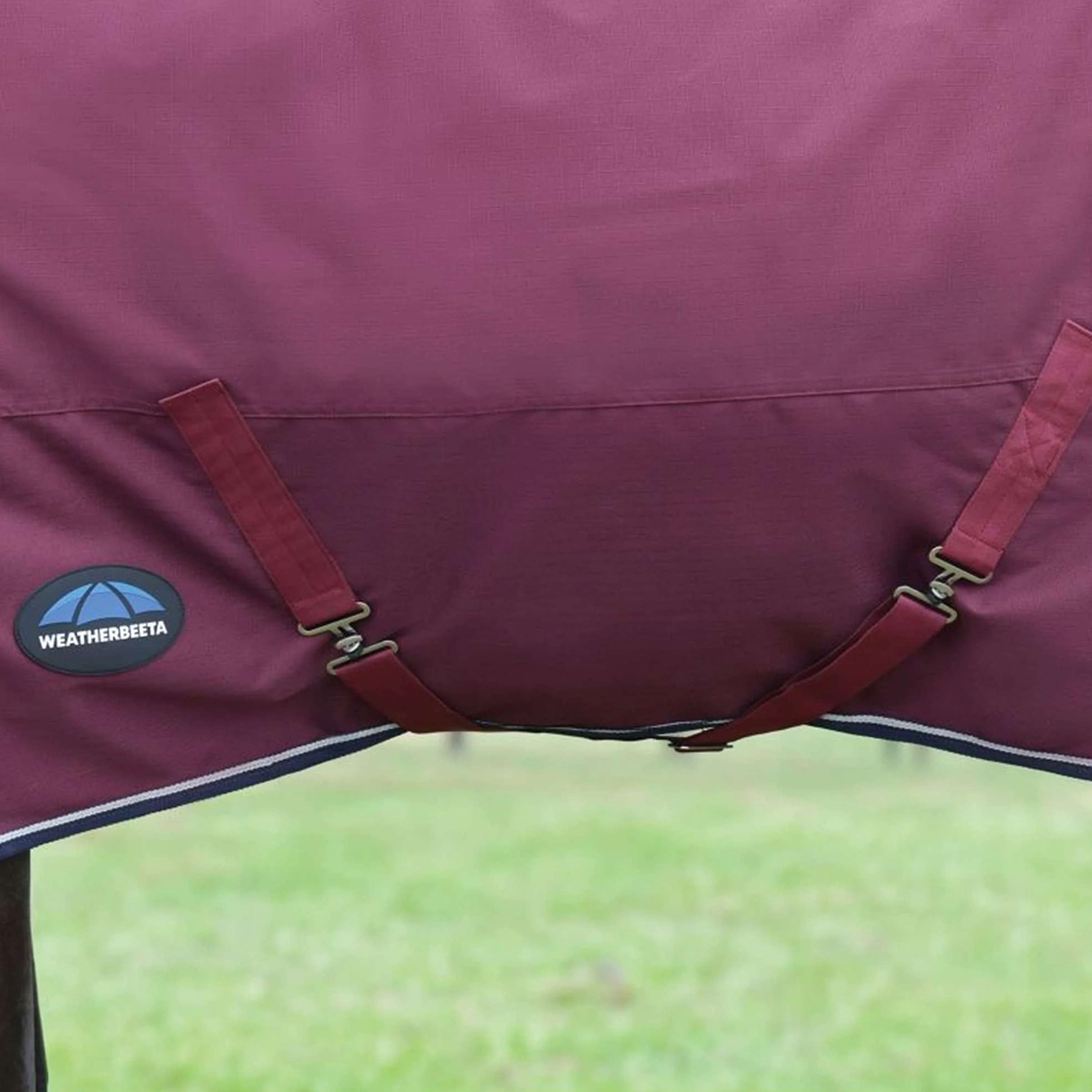 WeatherBeeta ComFiTec Essential Turnout 50g Burgundy/Navy
