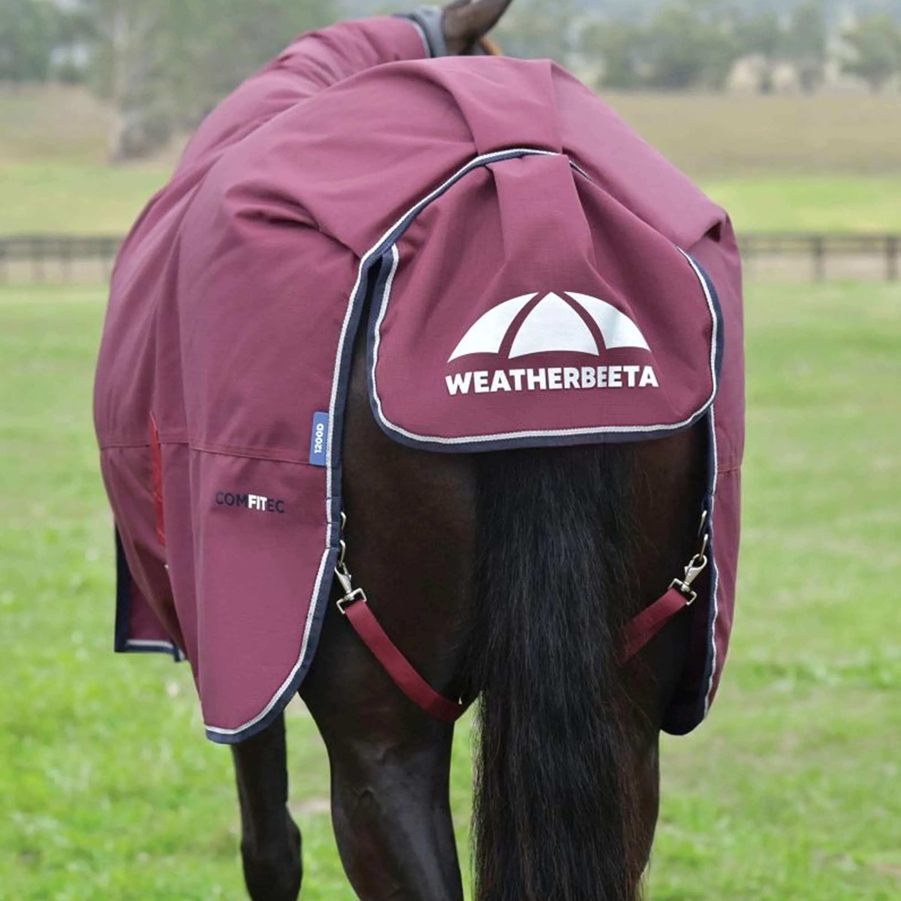 WeatherBeeta ComFiTec Essential Turnout 50g Burgundy/Navy