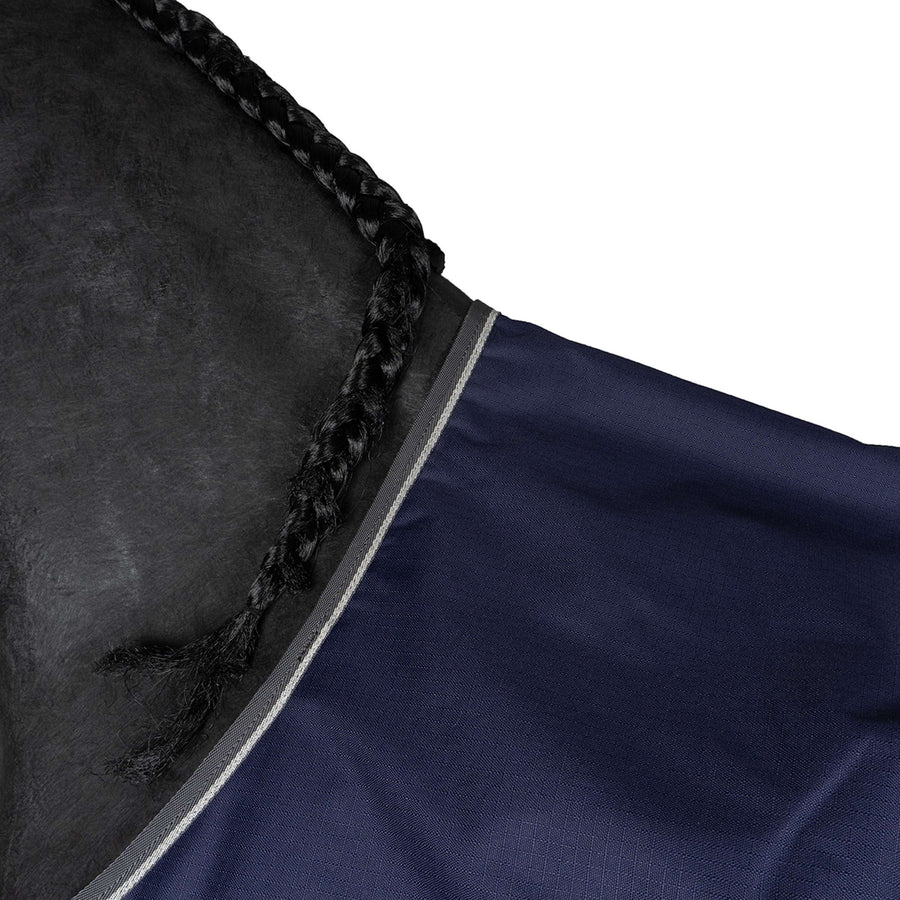 WeatherBeeta ComFiTec Tyro Turnout Standard Neck 220g Navy/Charcoal
