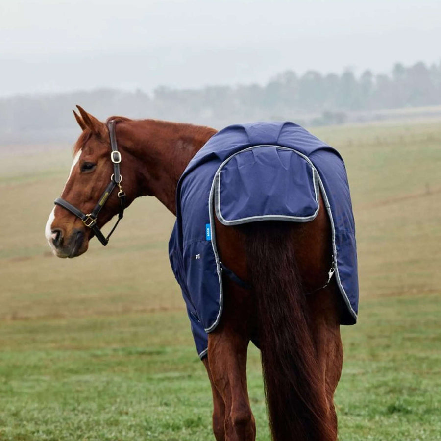 WeatherBeeta ComFiTec Tyro Turnout Standard Neck 220g Navy/Charcoal