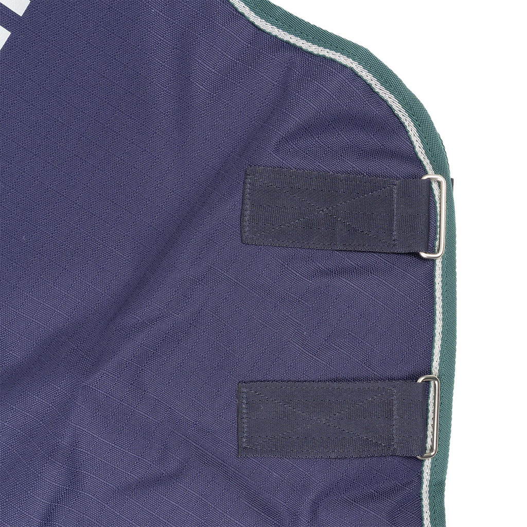 WeatherBeeta Neck Cover ComFiTec Plus Dynamic Turnout 100g Navy/Forest Green