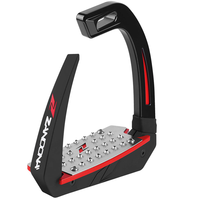 Zandona Safety Stirrups Omnia Red/Black