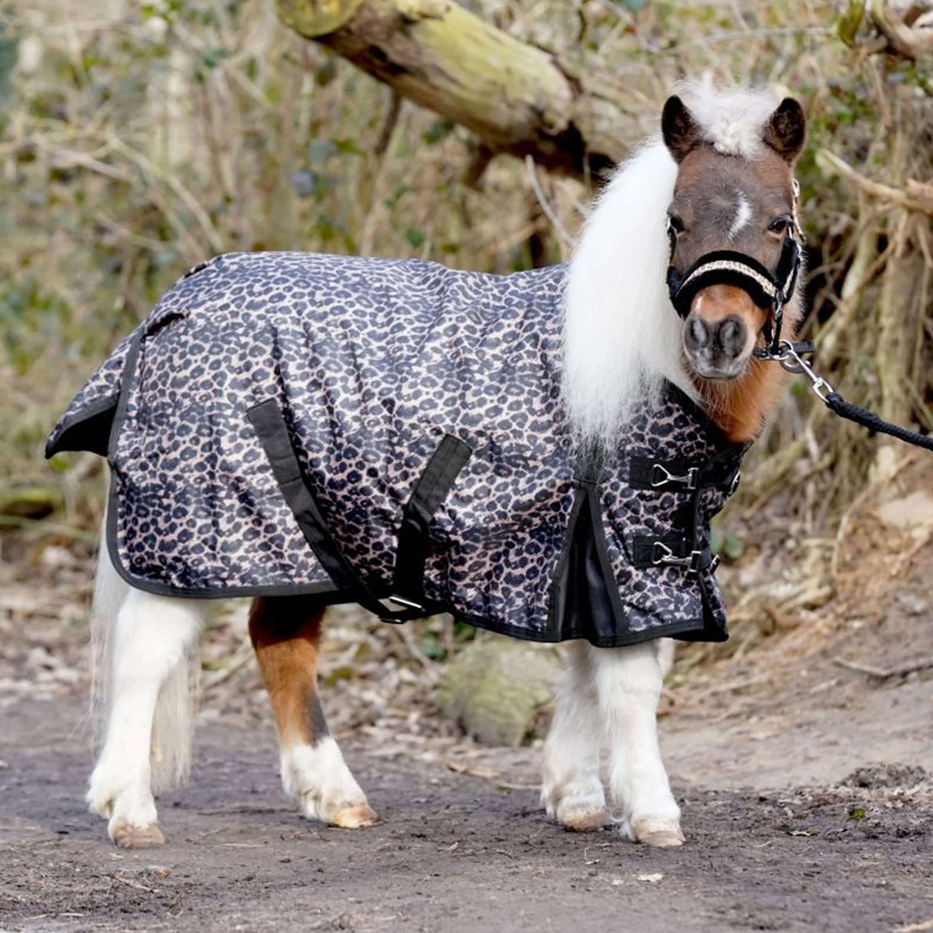 HB Outdoor Rug Leopard Pony 0g Leopard