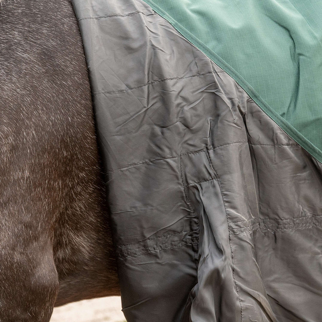 Agradi Horse Outdoor Rug 1200D 0gr Reflective Trim Green