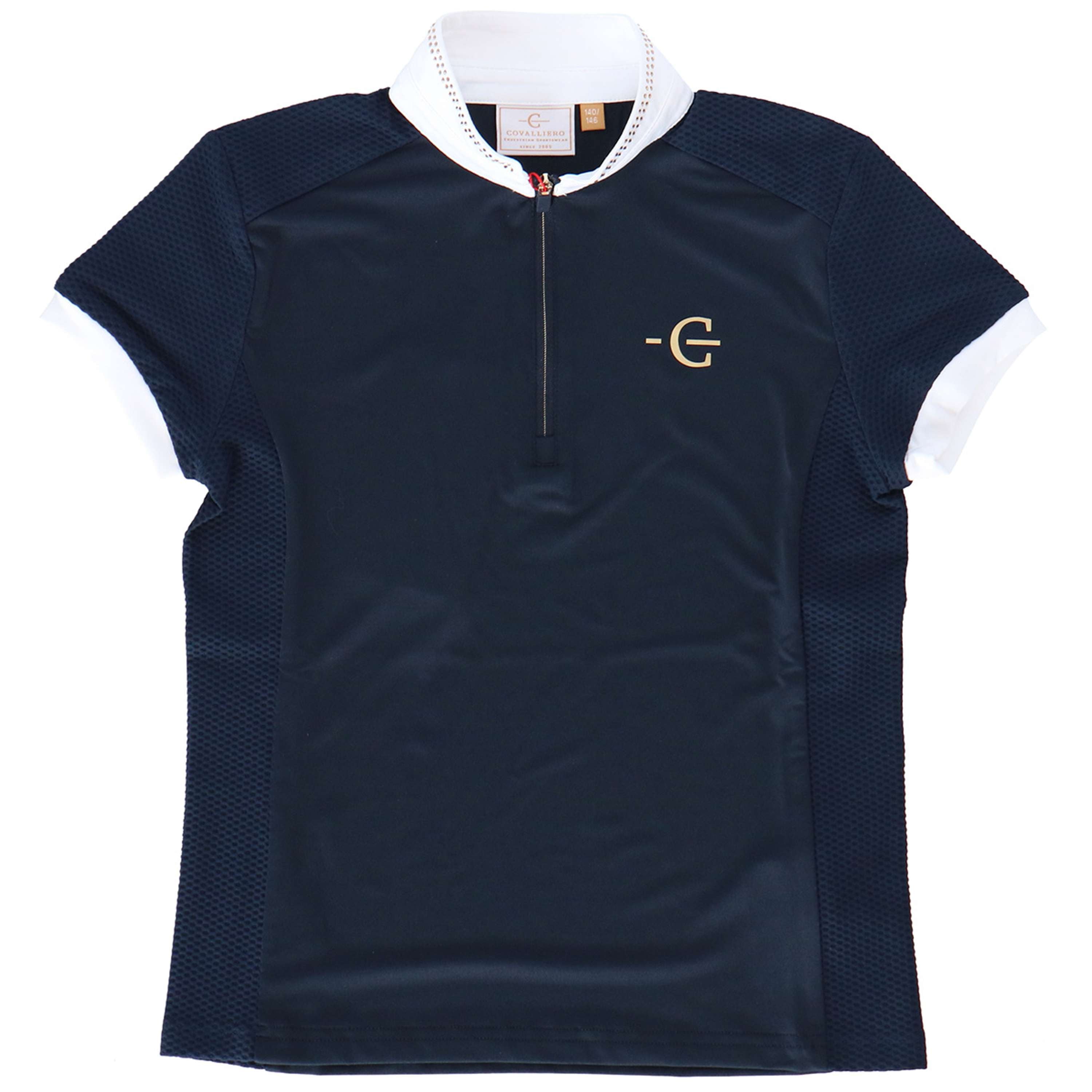Covalliero Competition Shirt SS26 Children Dark Navy