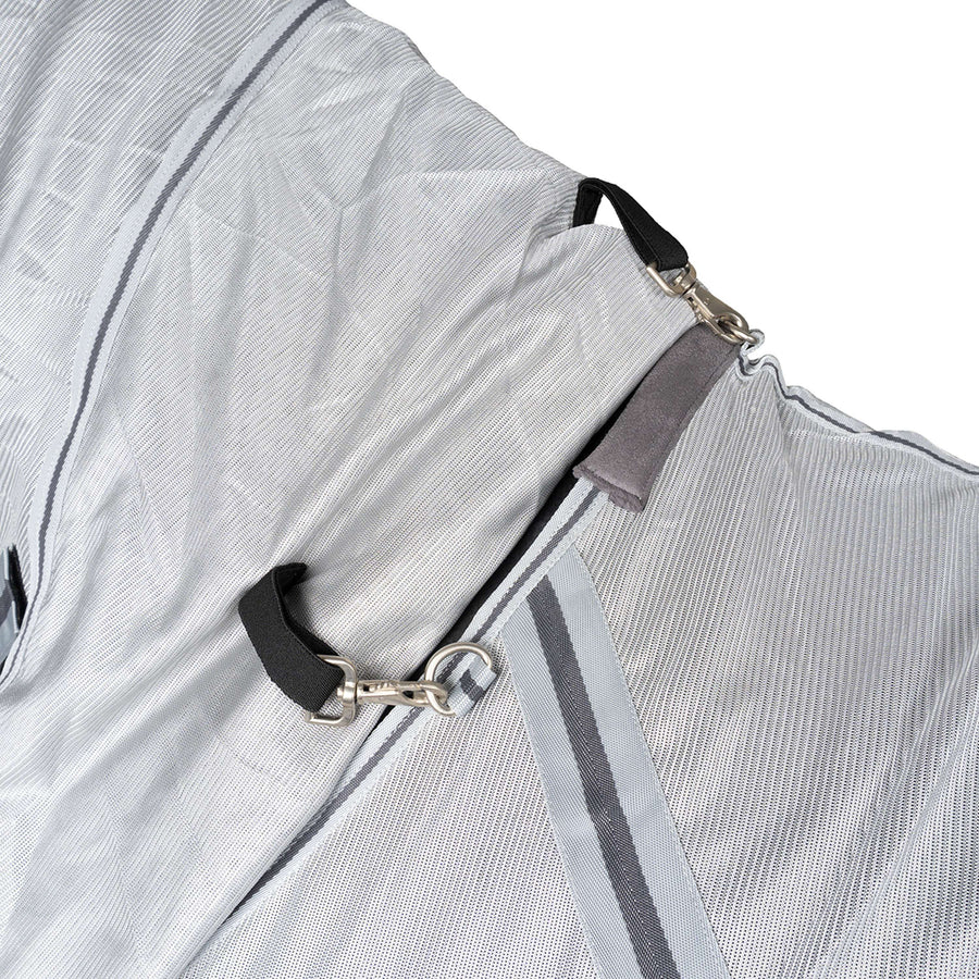 Waldhausen Fly Rug Protect with Loose Neck Silver grey/Gray
