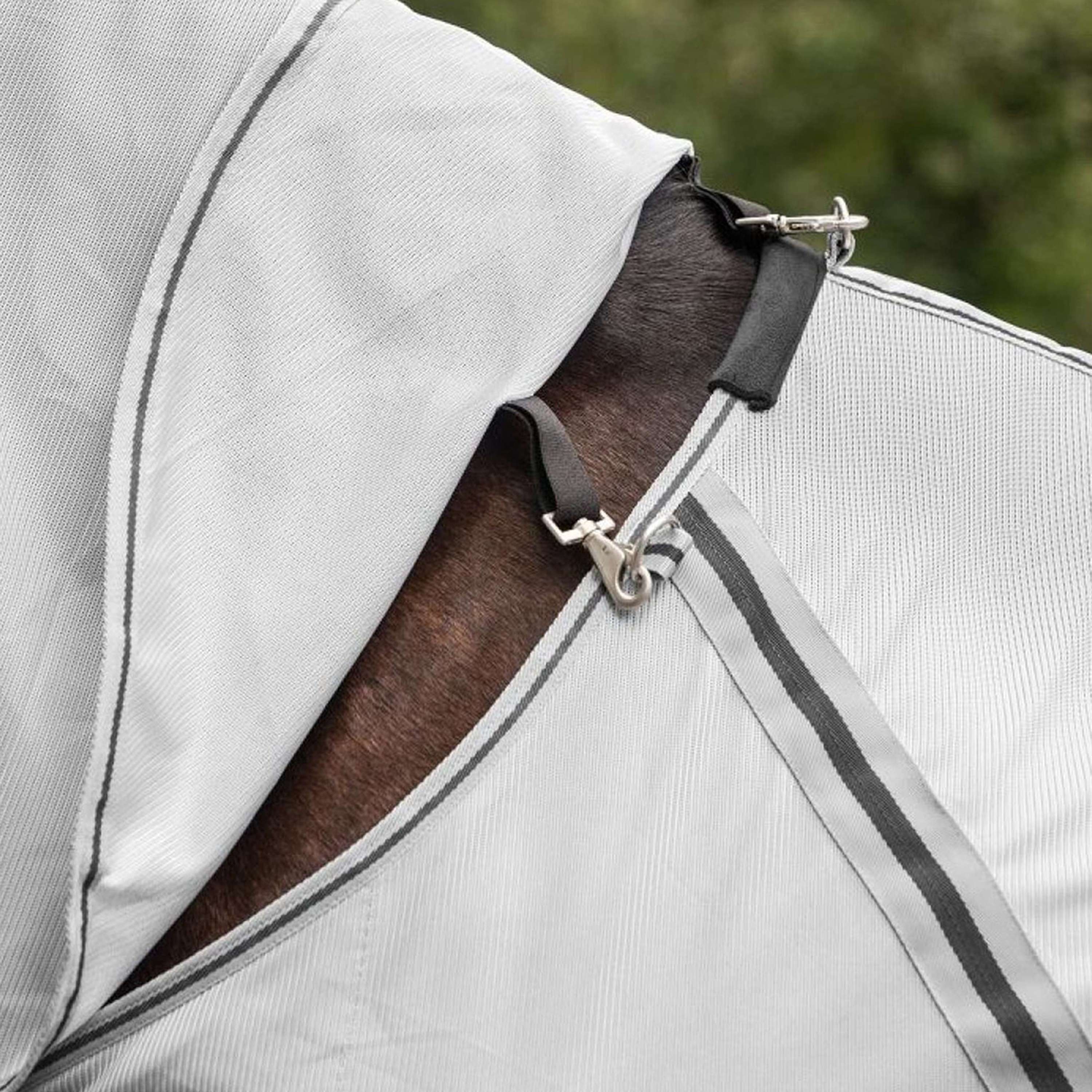 Waldhausen Fly Rug Protect with Loose Neck Silver grey/Gray