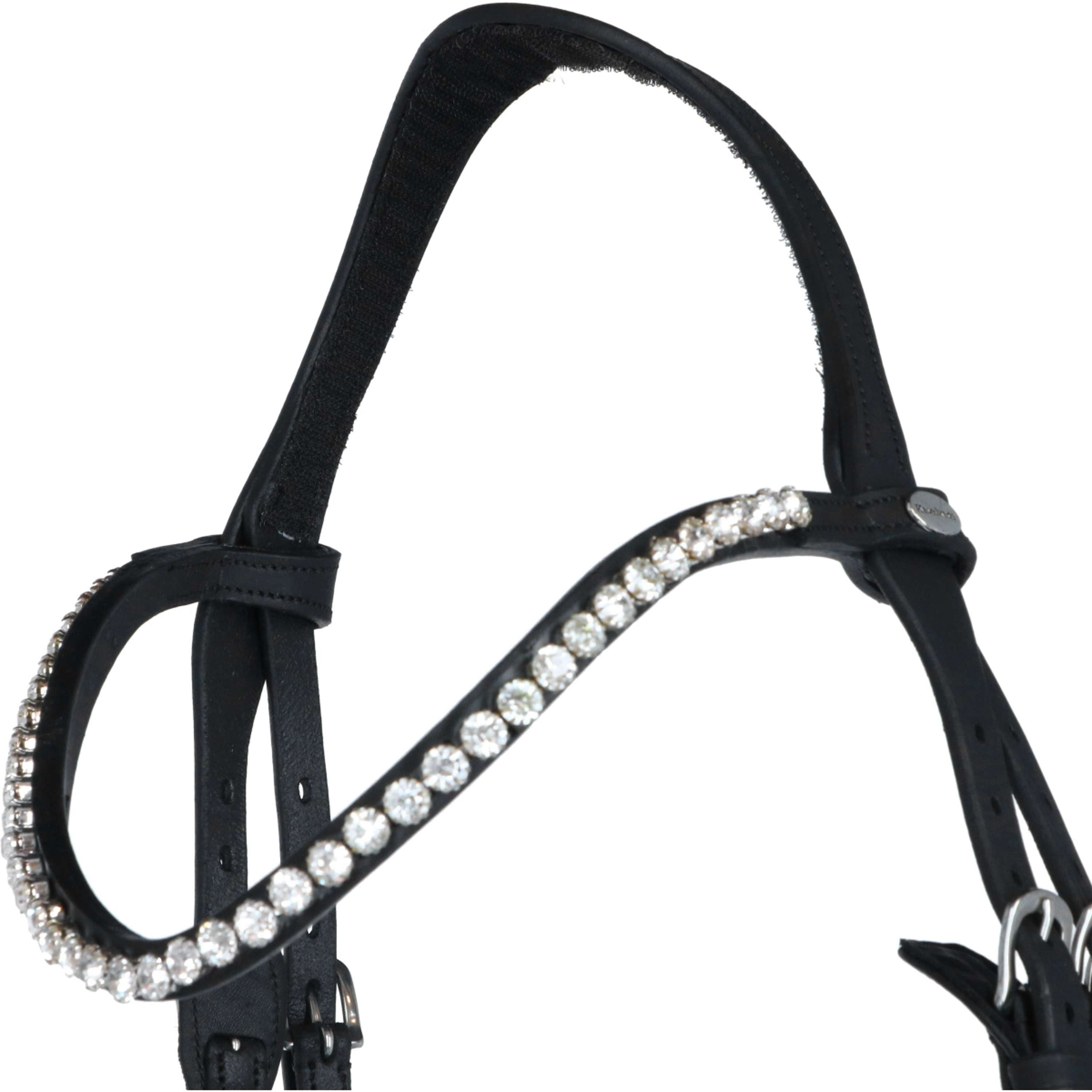 Kavalkade Bridle Caliano Cerra Black/Silver
