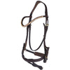 Kavalkade Bridle Caliano Cerra Brown/Brass