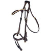 Kavalkade Bridle Caliano Via Brown/Brass