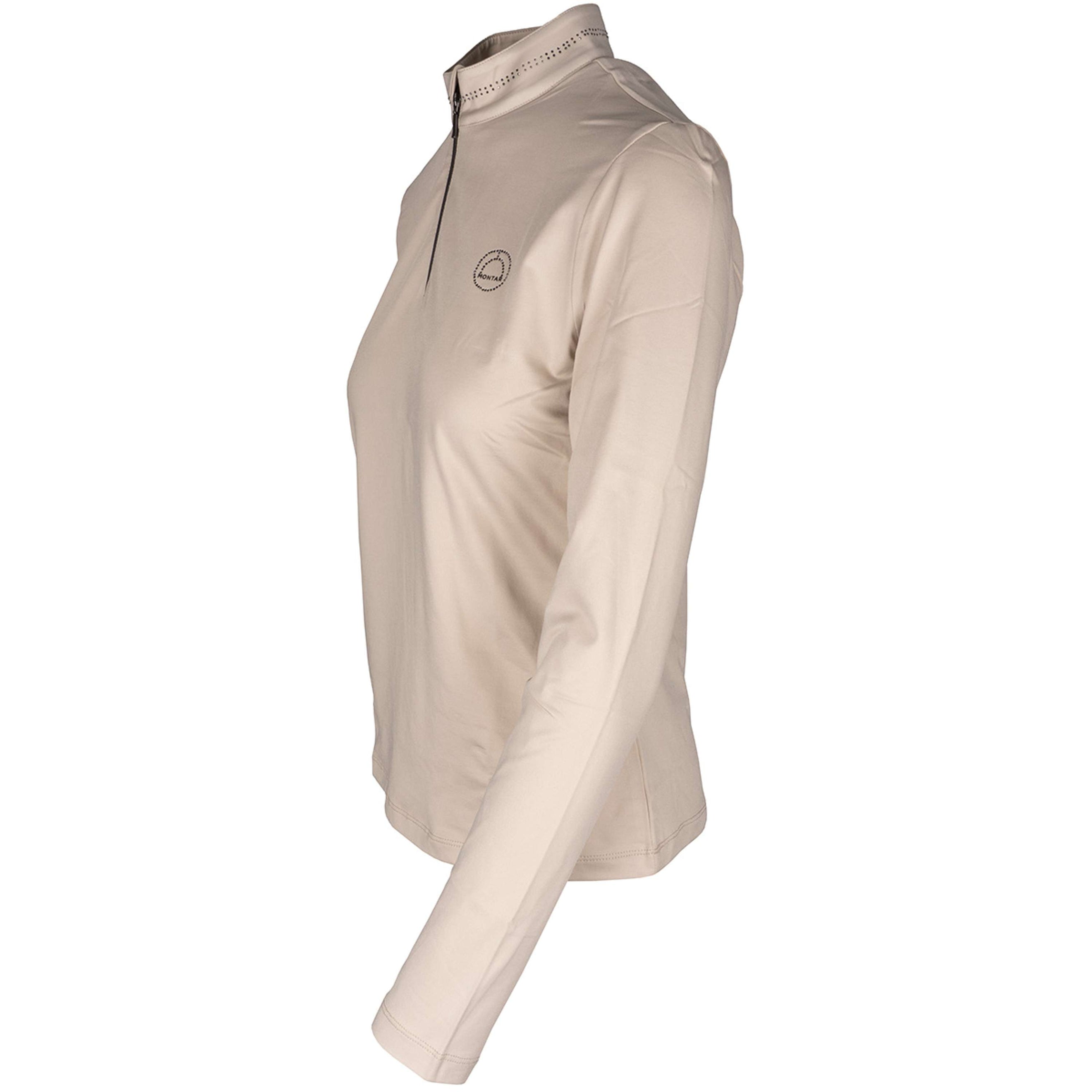 Montar Long Sleeve MoEllinor Grey Beige