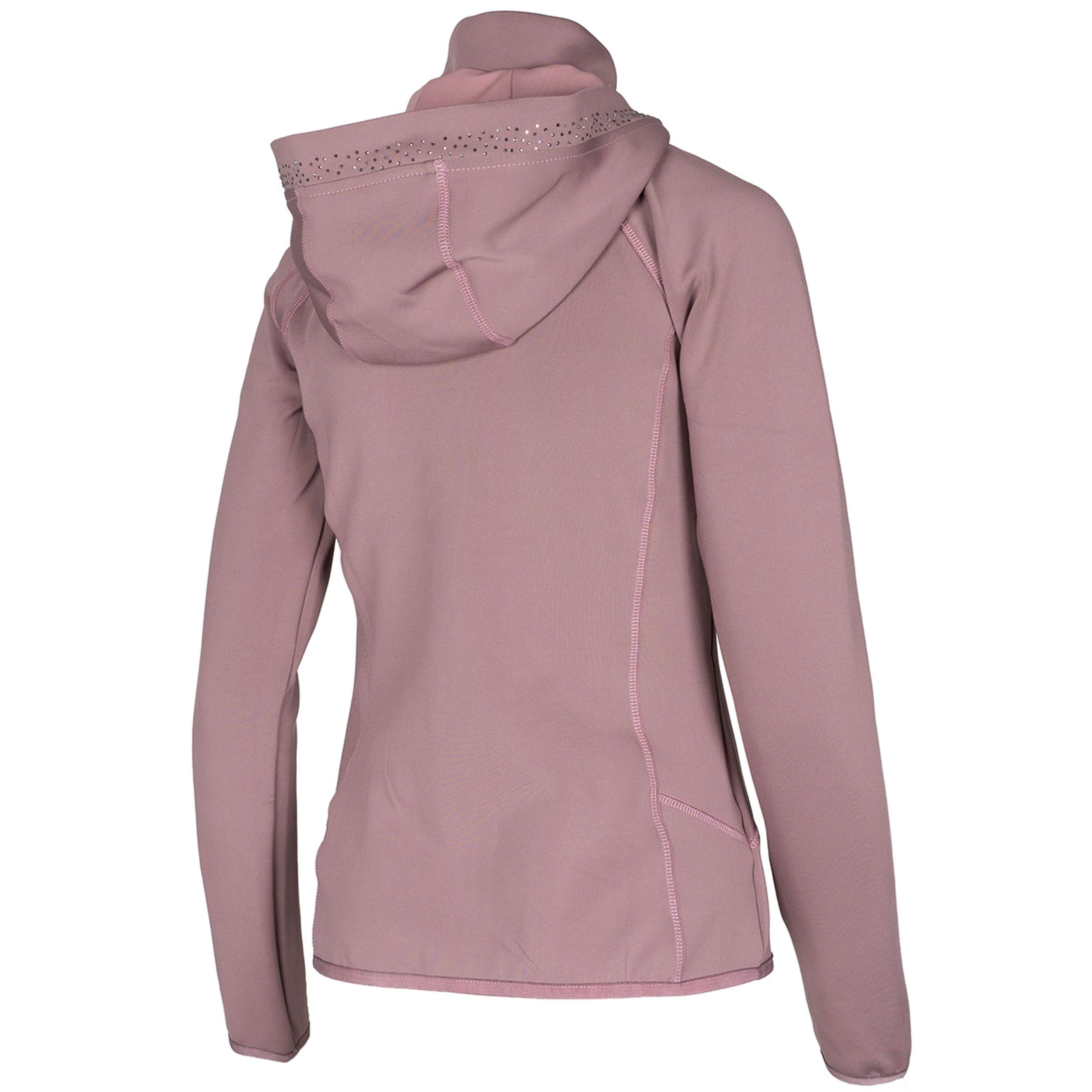 Montar Zip-Hoodie MoEmilia Dusty Rose