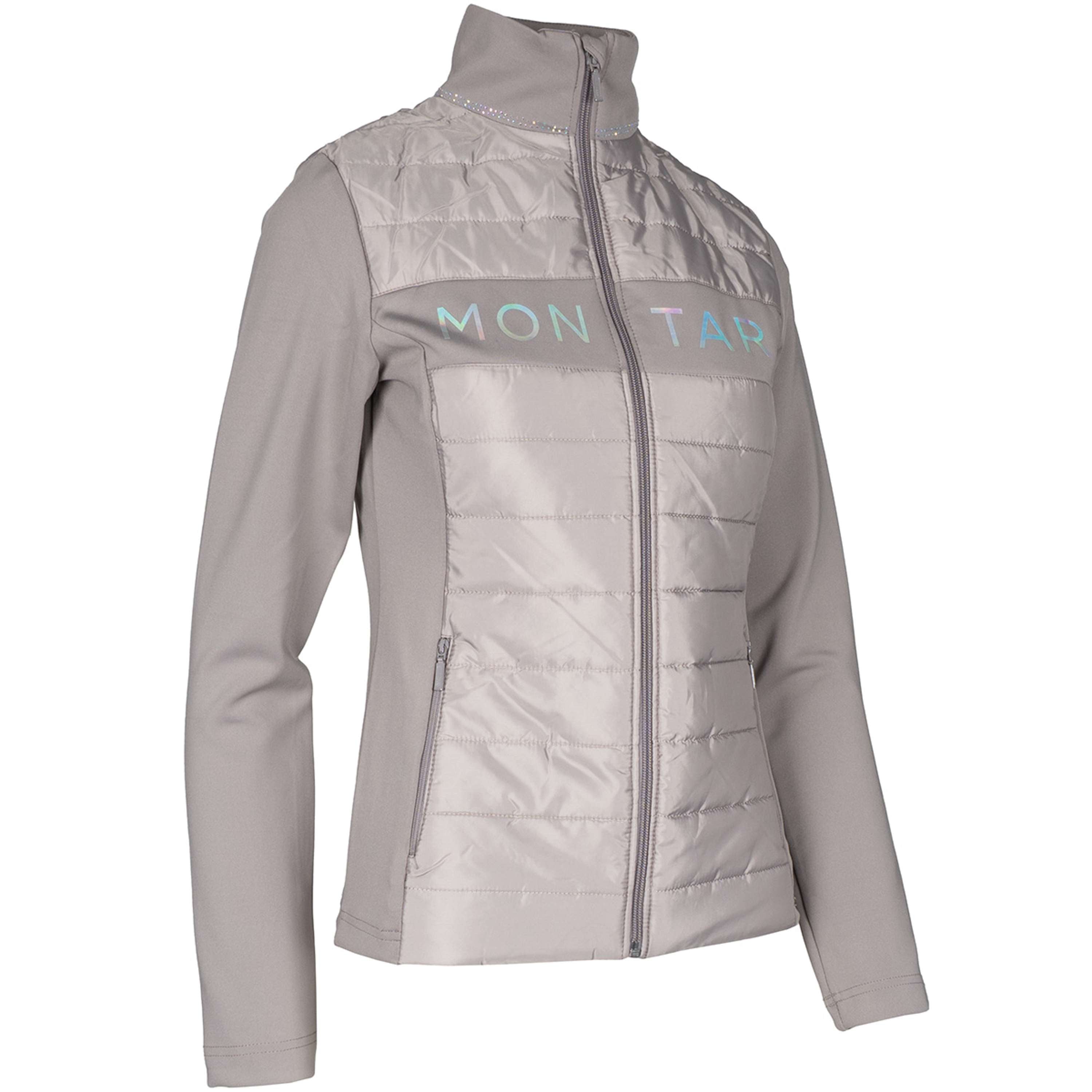 Montar Zip-Hoodie MoCha Rose Grey