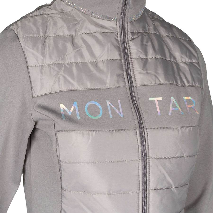 Montar Zip-Hoodie MoCha Rose Grey