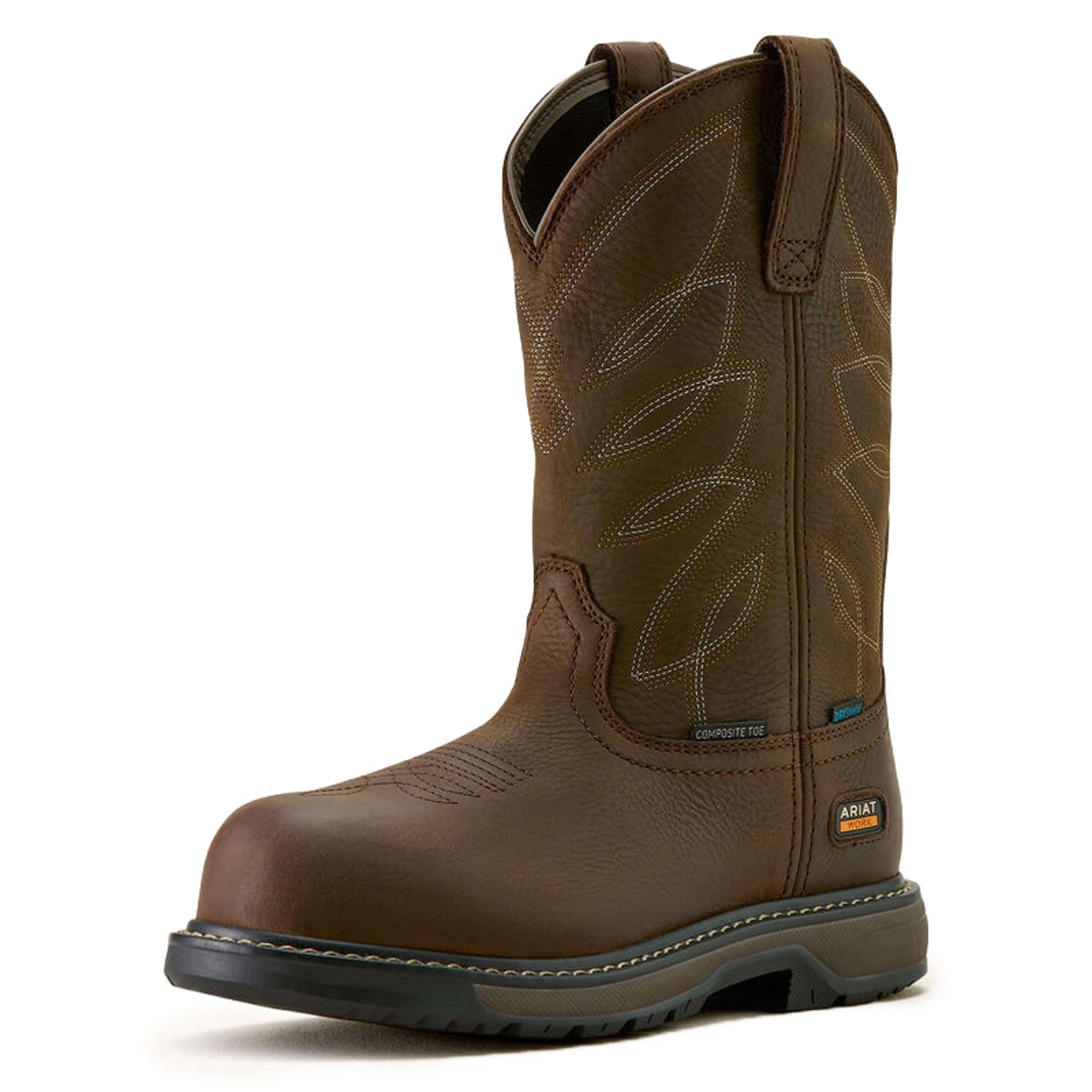 Ariat Western Boots Riverter Pull-On H20 Women Darkbrown
